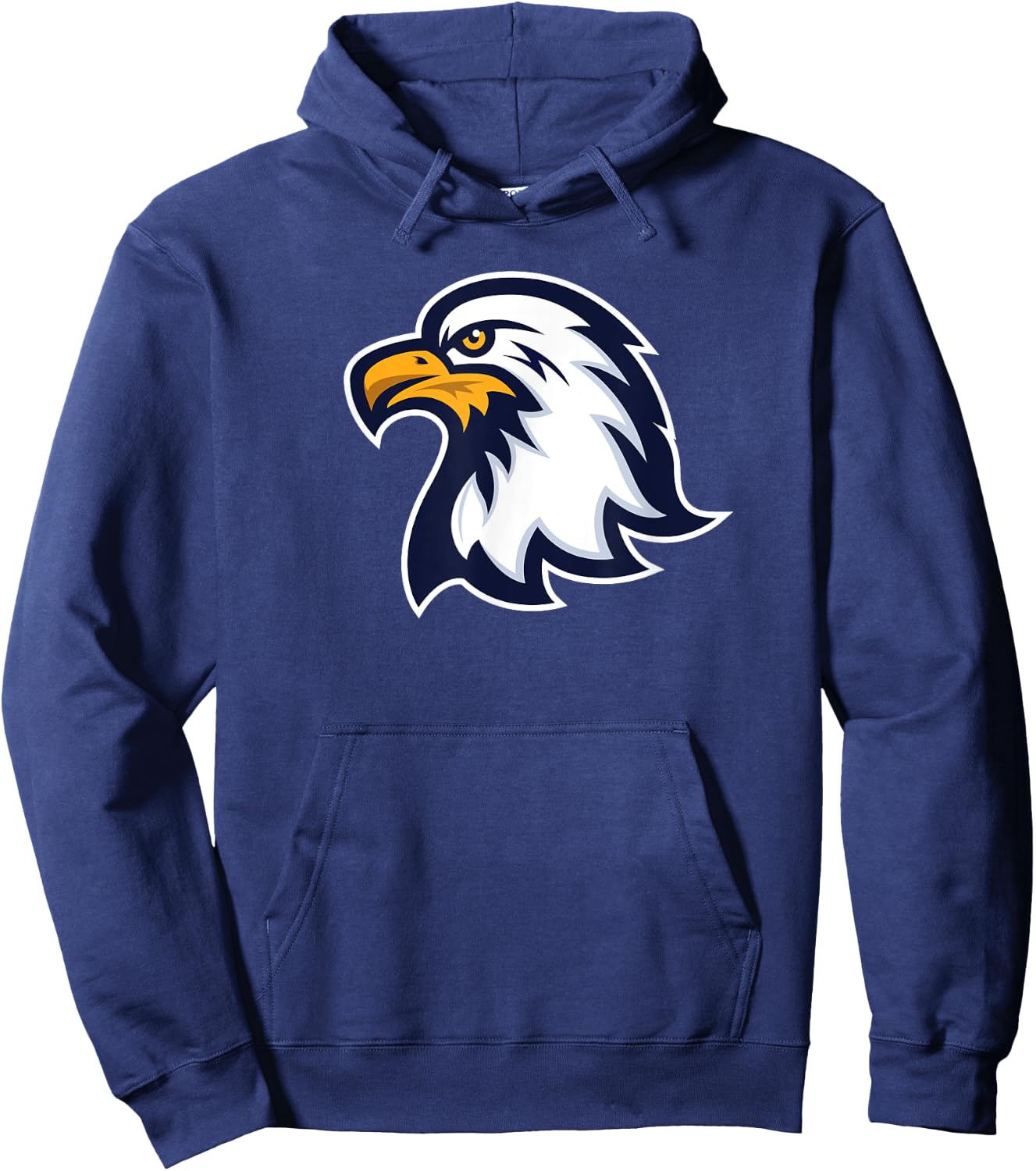 Eagle Mascot Graphic Hoodie - Hoodie | Navy