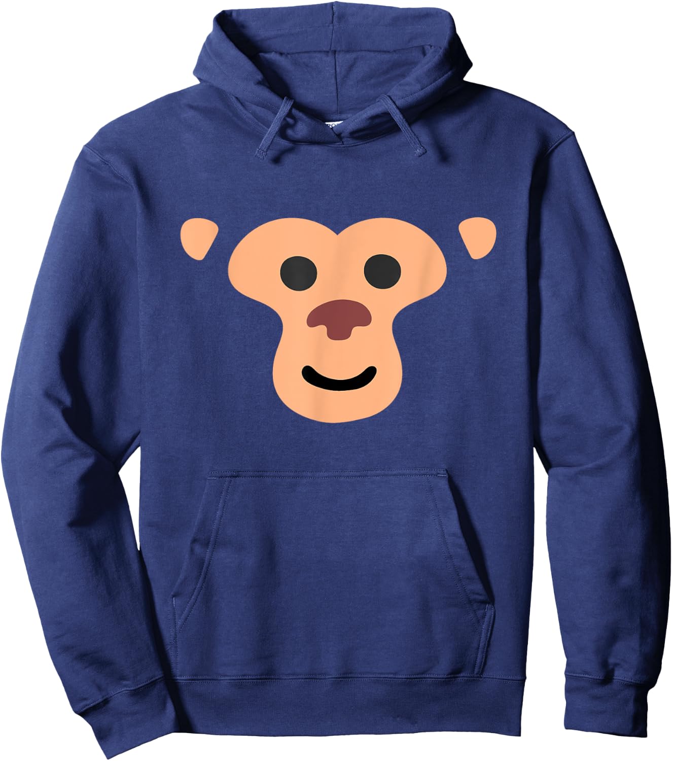 Cute Monkey Face Awesome Halloween Costume Gift Hoodie - Hoodie | Navy