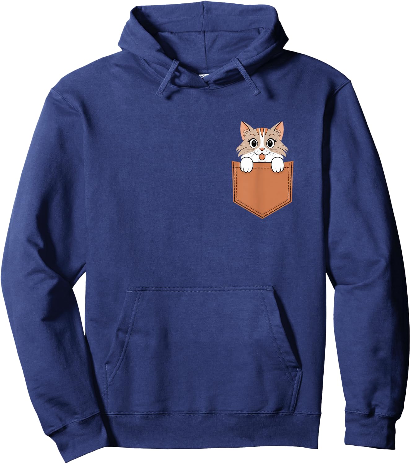 Ragdoll In Pocket Cat Owner Cute Pet Lover Hoodie - Hoodie | Navy