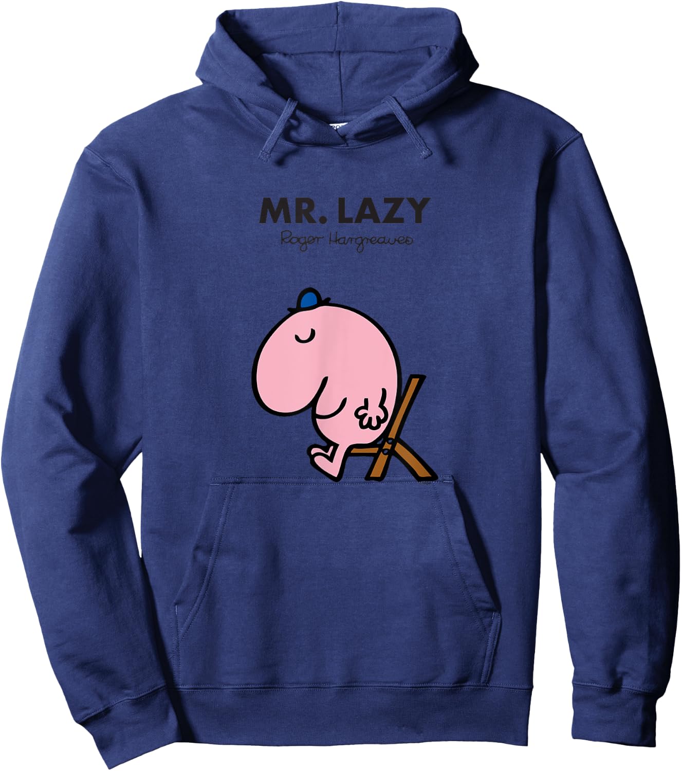 Mr. Men Mr. Lazy Hoodie - Hoodie | Navy