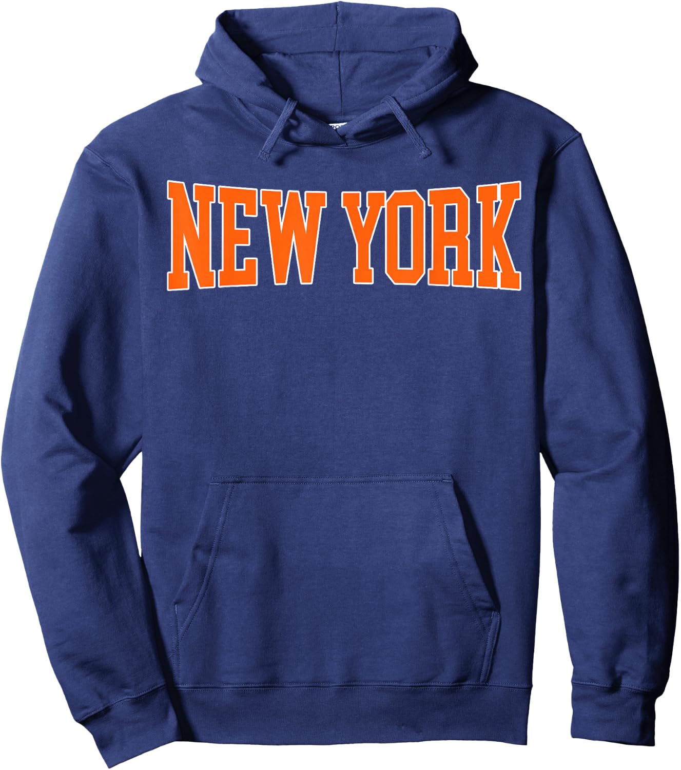 New York - Throwback Design Print - Classic Hoodie - Hoodie | Navy
