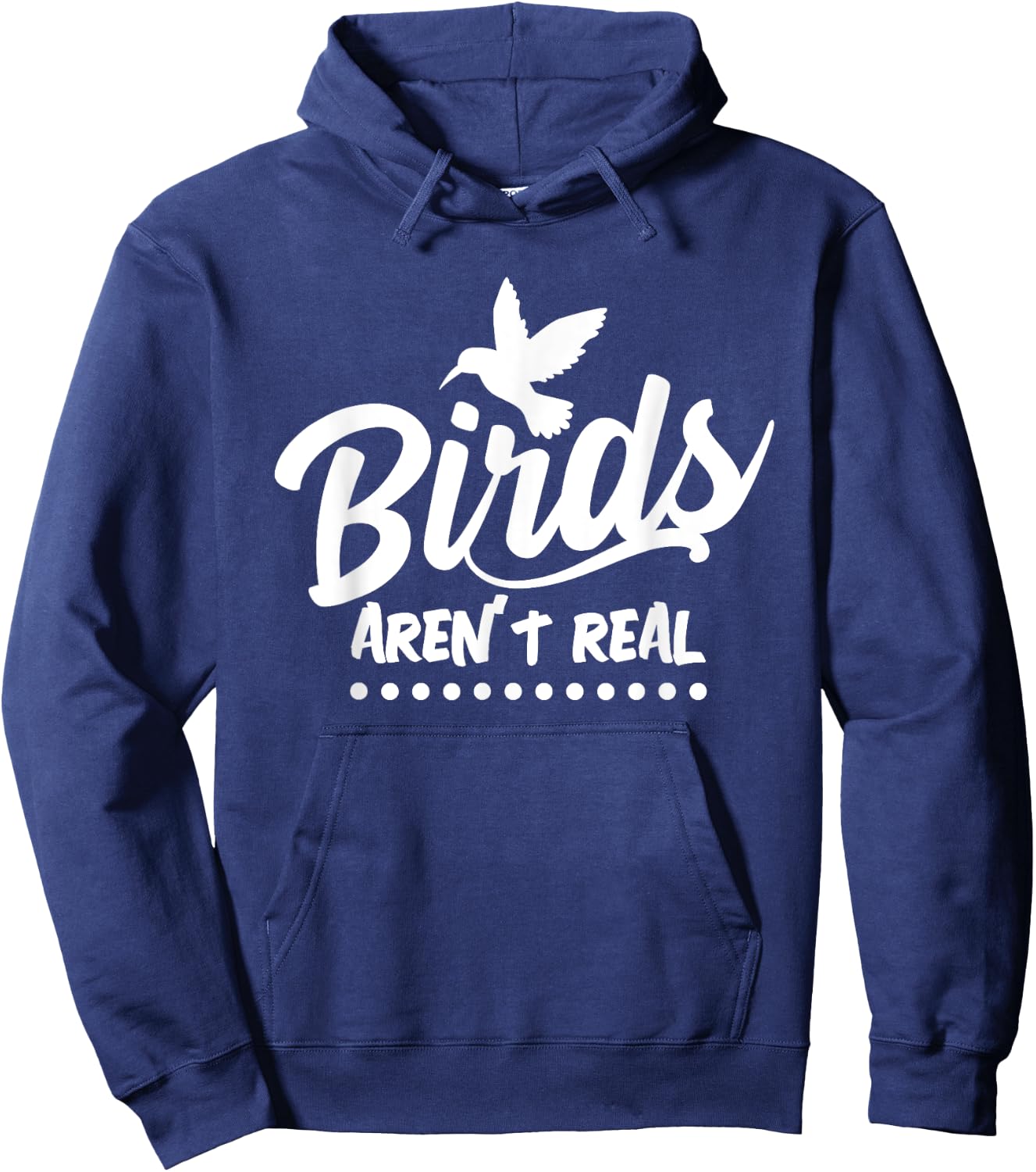 Birds Aren't Real America T Shirt Men Women Hoodie - Hoodie | Navy