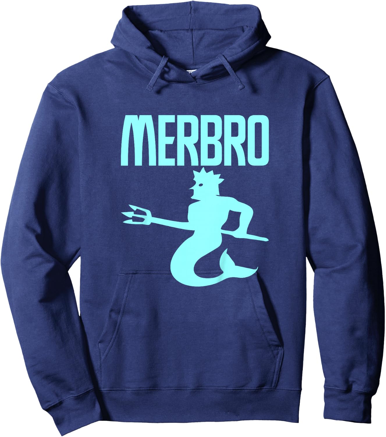 Majestic Merbro Swimming Merman Design For Boys Hoodie - Hoodie | Navy