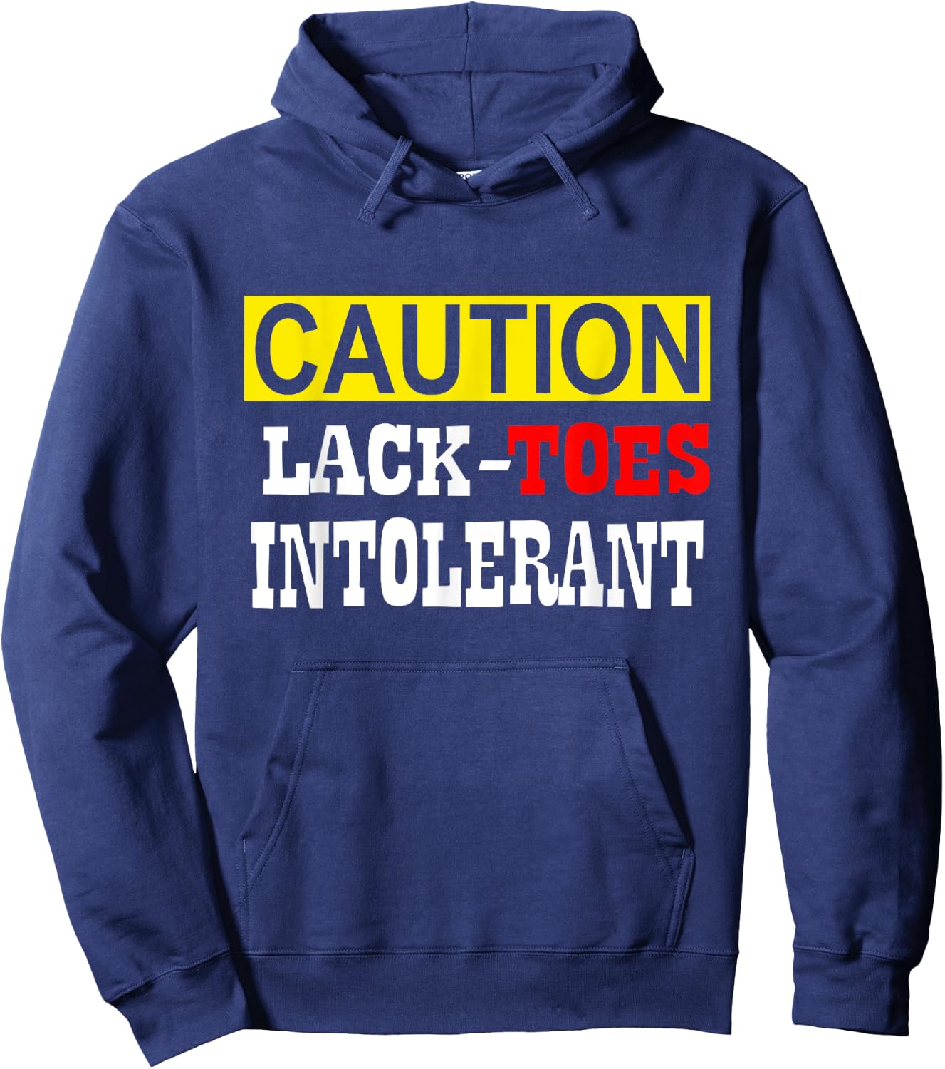 Designs By DK Funny Get Well Broken Foot Fracture & Broken Toe Gag - Black - Small - - Adult - Classic Fit - Short Sleeve - Novelty - Fun Hoodie - Hoodie | Navy