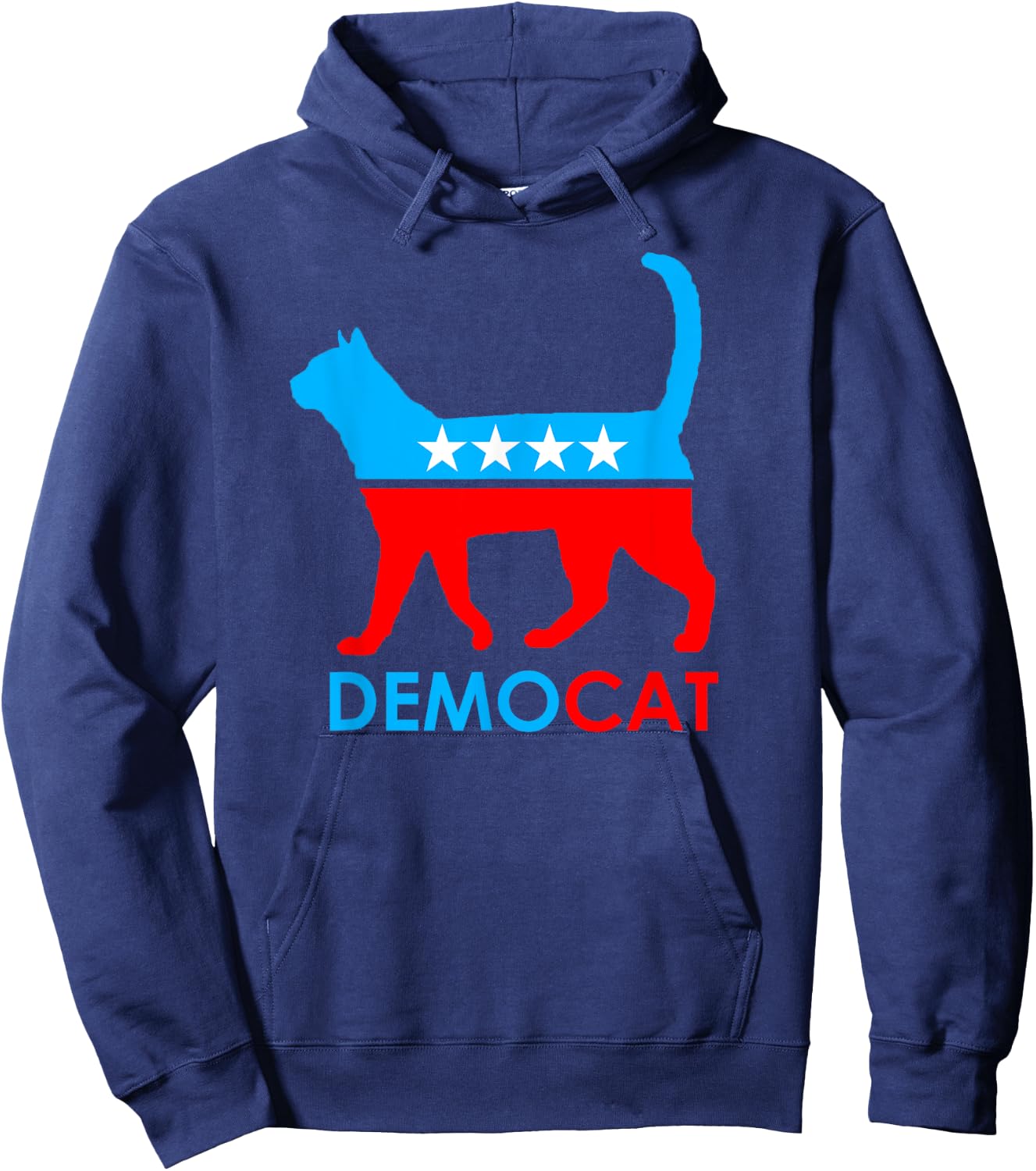 Democrat - DemoCAT Hoodie - Hoodie | Navy
