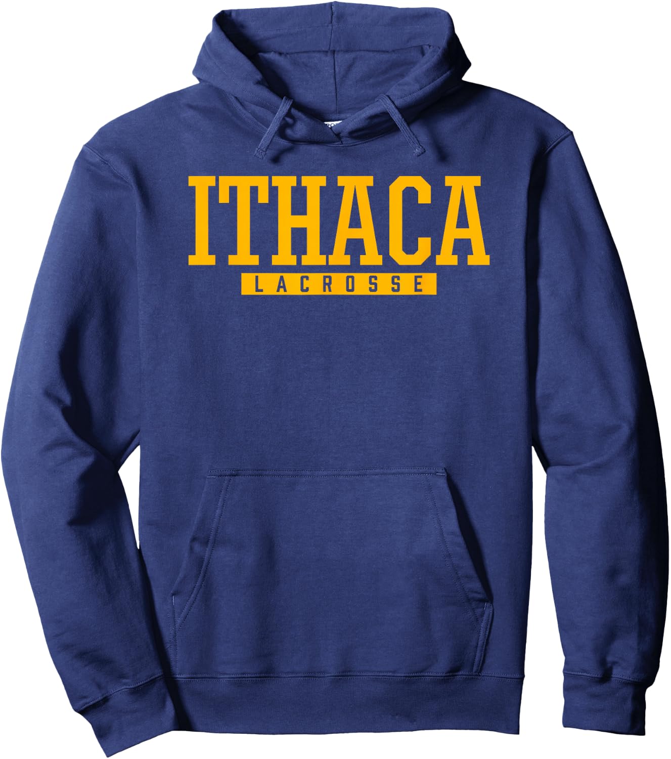 Ithaca High School Lacrosse Hoodie - Hoodie | Navy