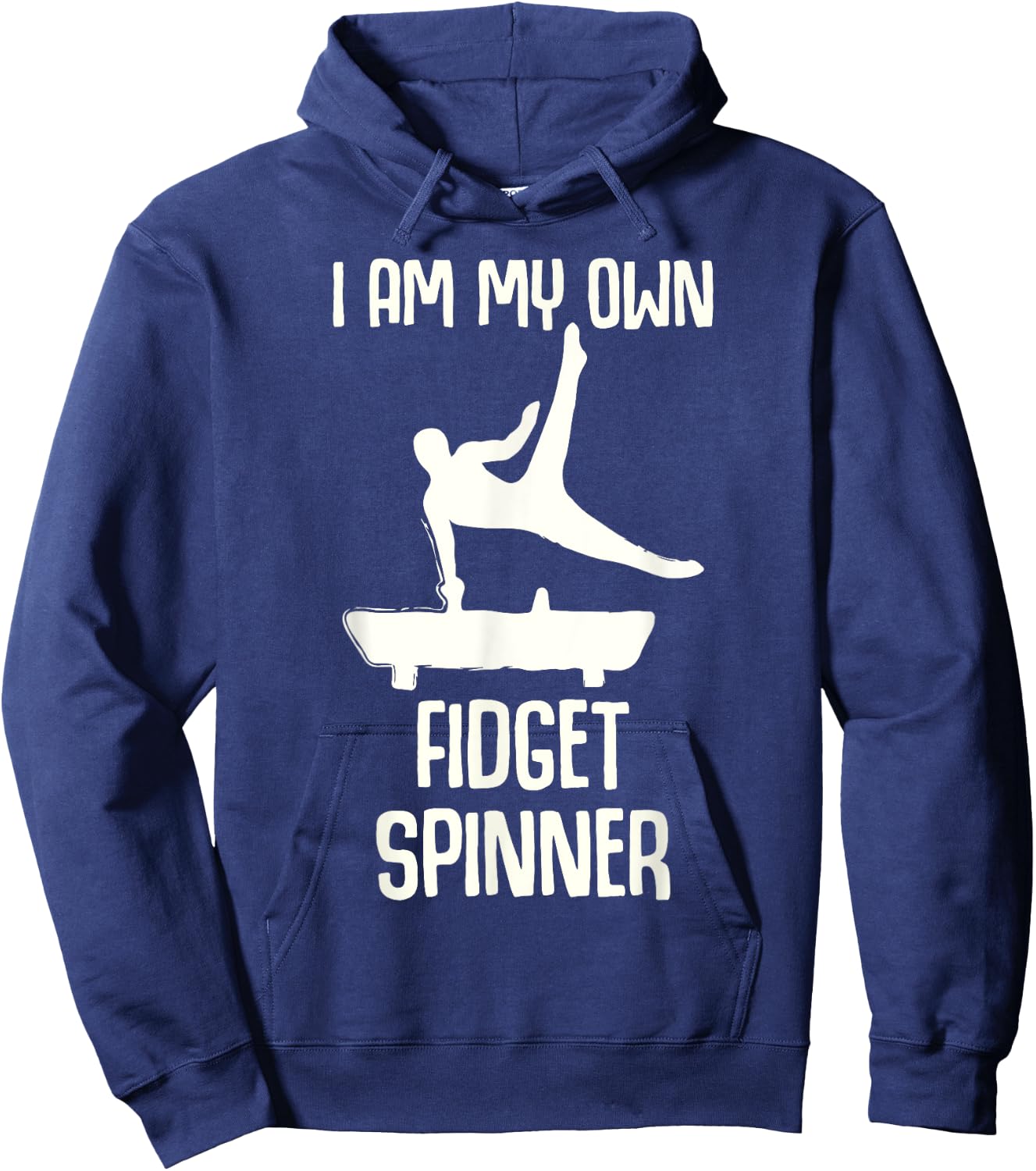 Boys Gymnastics Fidget Spinner Hoodie - Hoodie | Navy