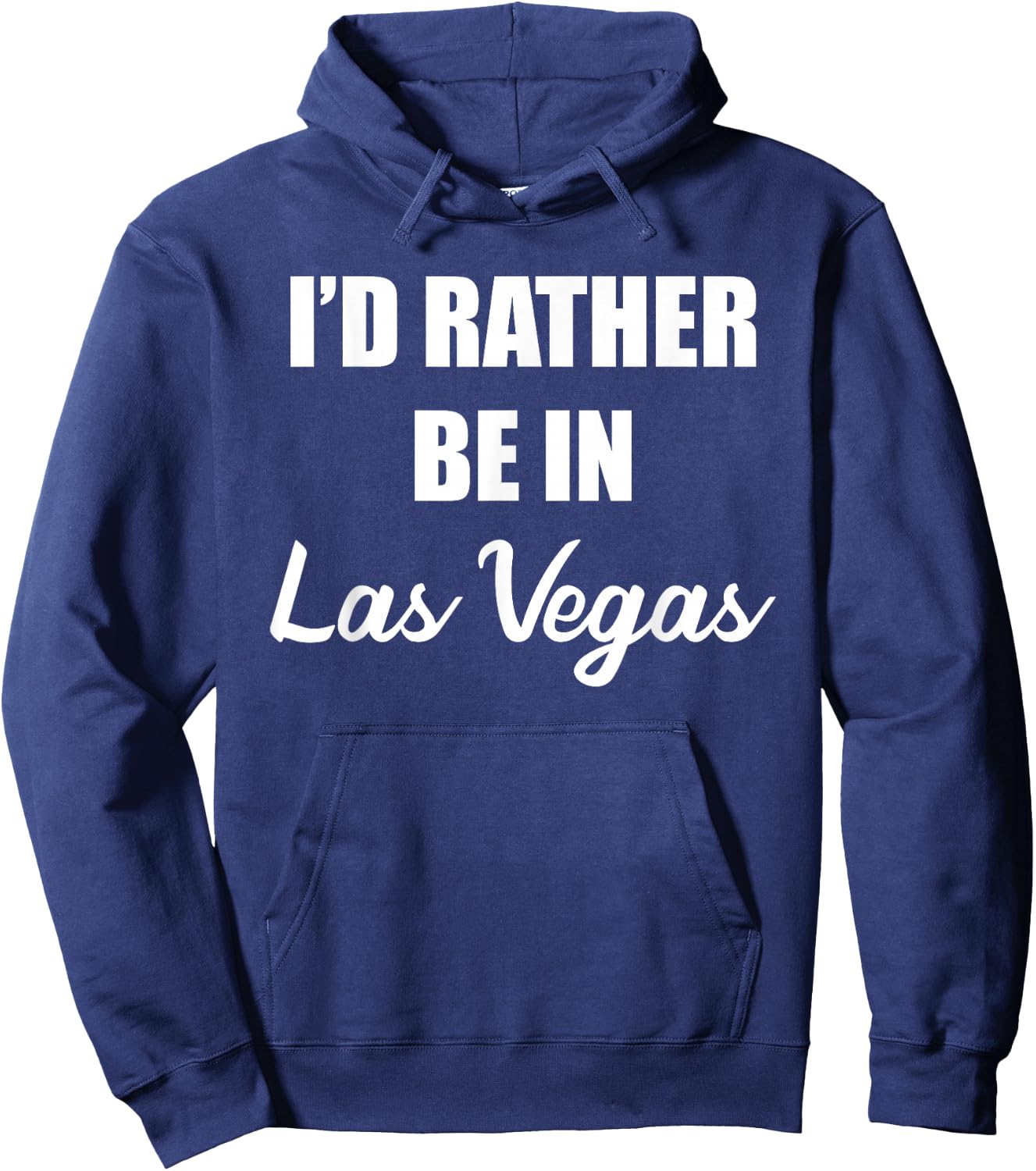 I'd Rather Be In Las Vegas Hoodie - Hoodie | Navy