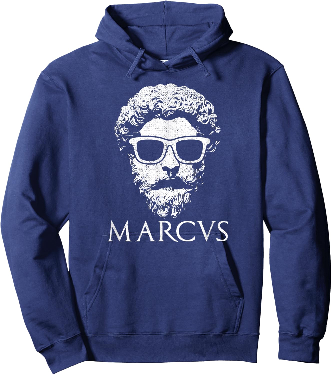 Stoicism Cool Marcus Aurelius Stoic Hoodie - Hoodie | Navy