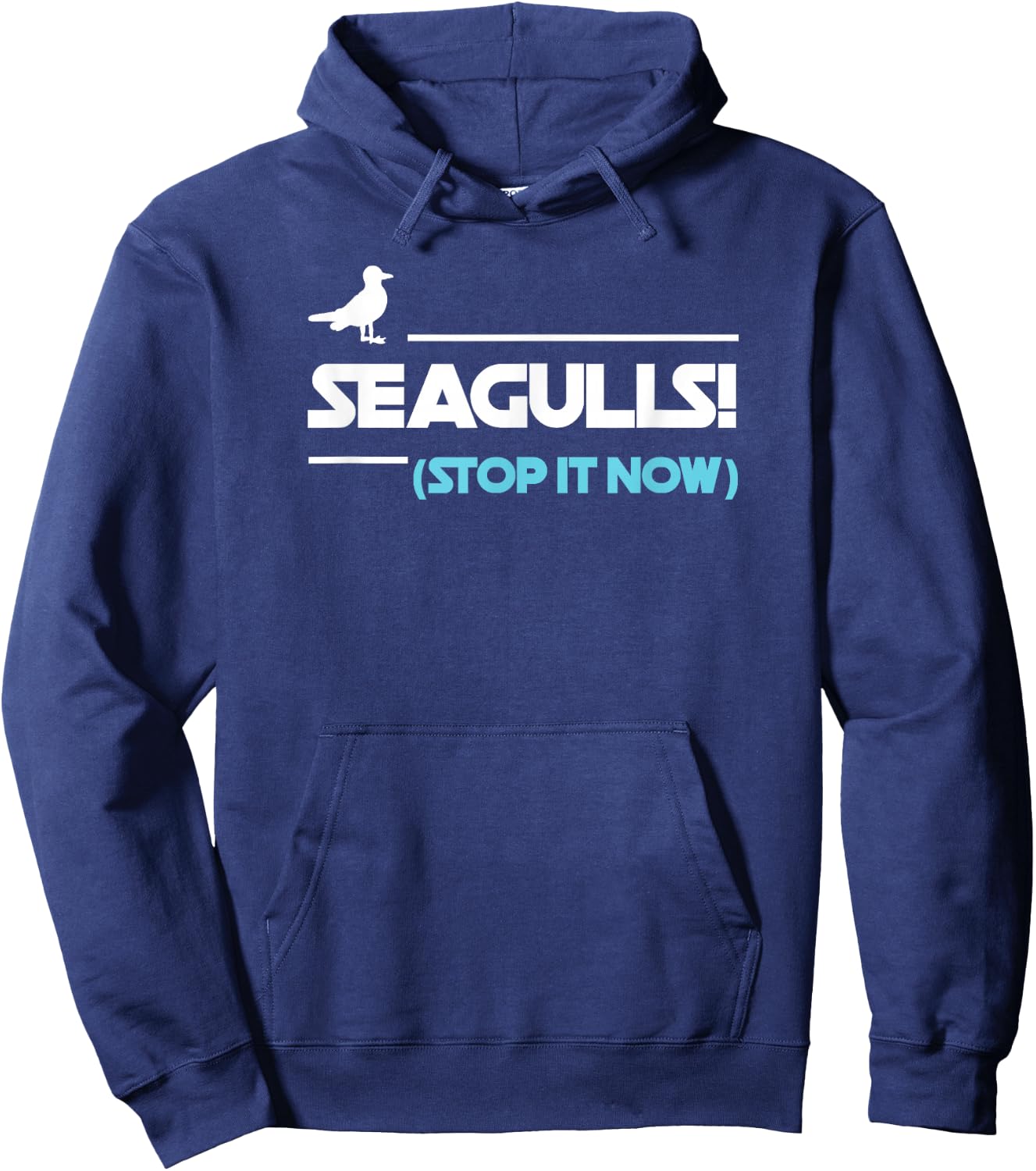 Seagulls Stop it now Women Men Hoodie - Hoodie | Navy