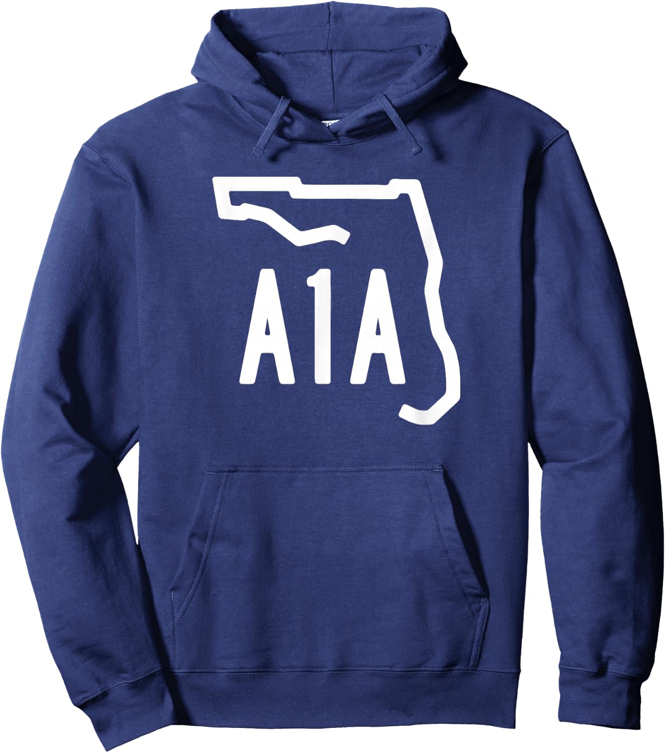 A1A Beachfront Avenue Atlantic Ocean Hoodie - Hoodie | Navy