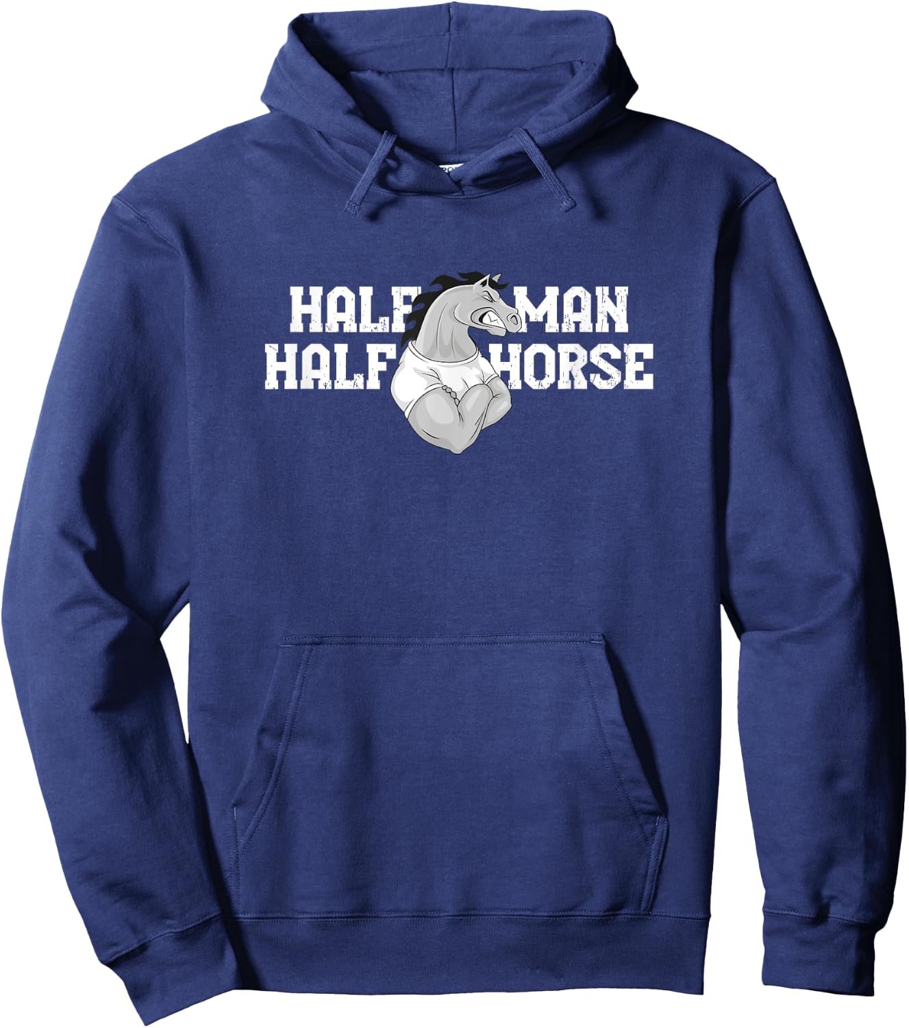 Half Man Half Horse Hoodie - Hoodie | Navy