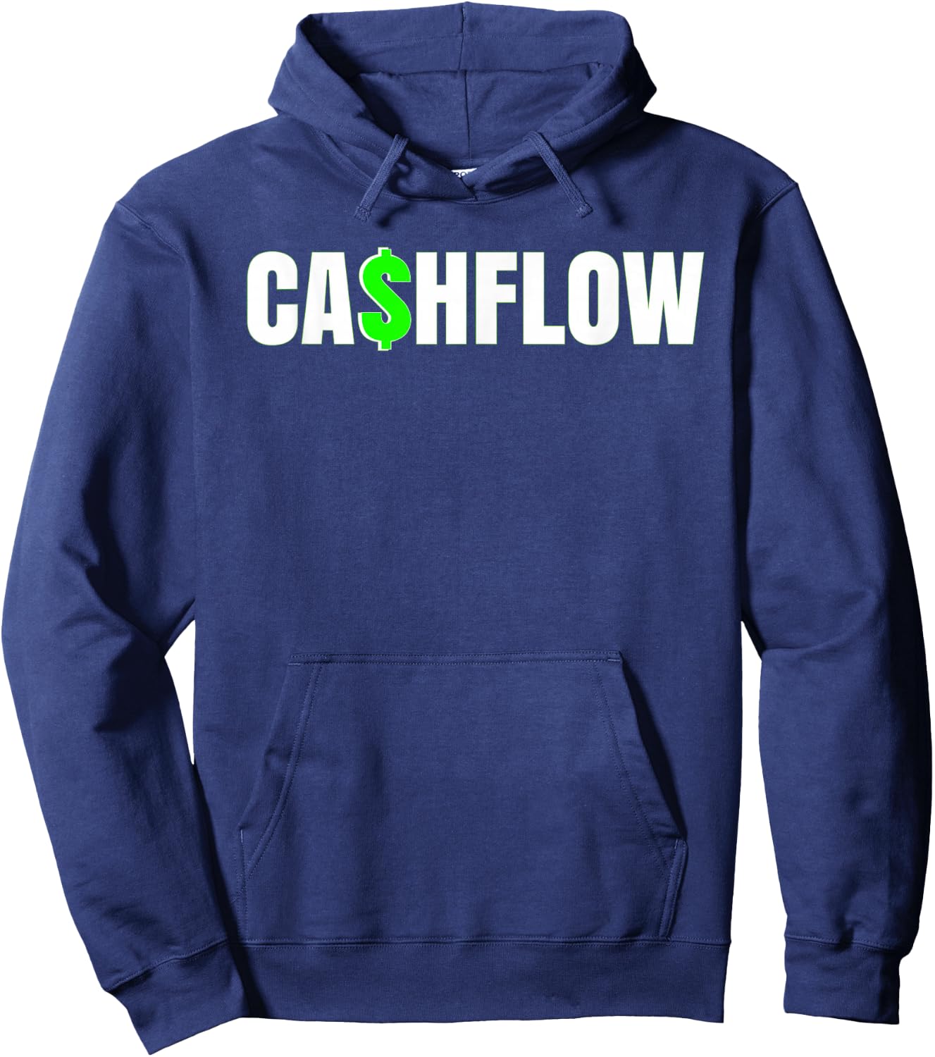 Hustle Business Entrepreneur Cashflow Hoodie - Hoodie | Navy