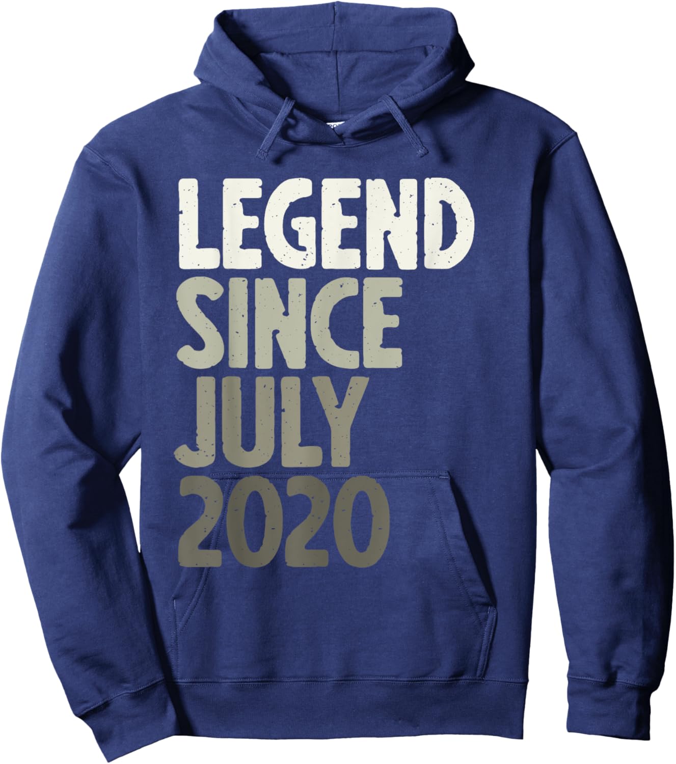 Legend Since July 2020 Birthday Hoodie - Hoodie | Navy