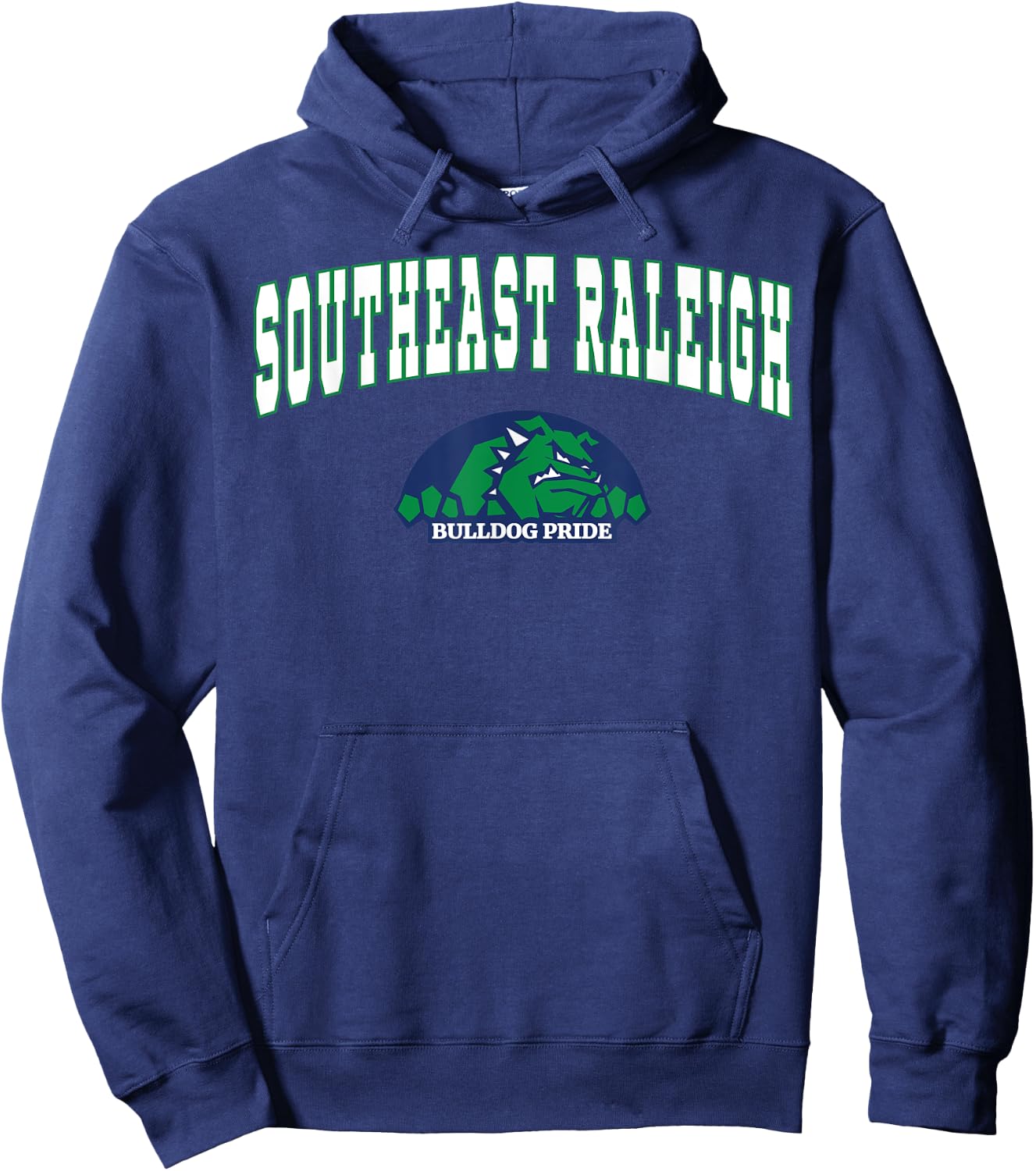 Southeast Raleigh High School Bulldogs Hoodie - Hoodie | Navy