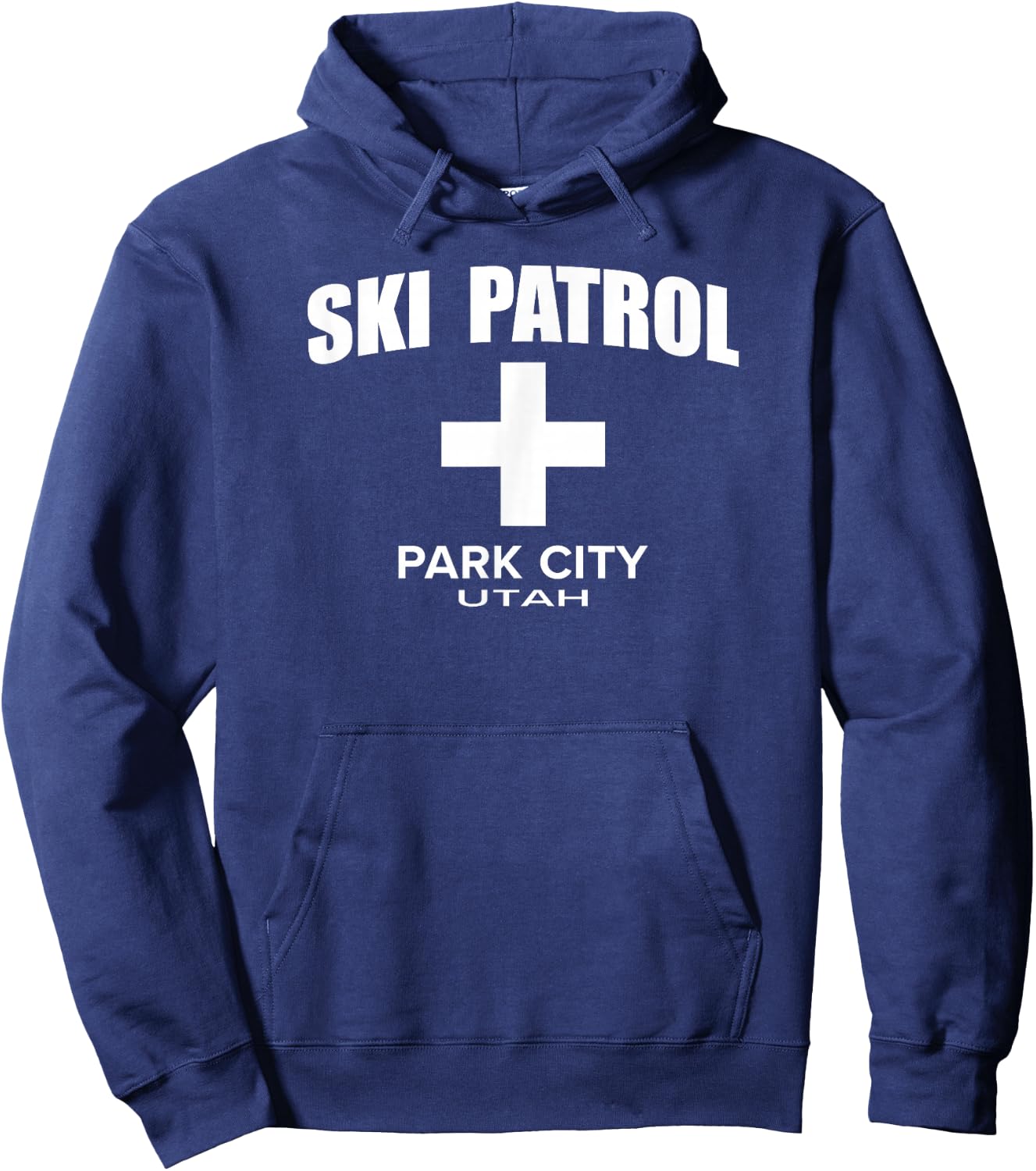Official Park City Utah Ski Patrol Hoodie - Hoodie | Navy