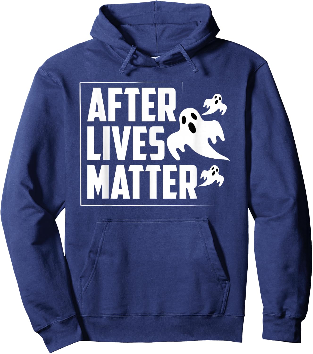 Afterlives Matter Funny Paranormal Investigator Hoodie - Hoodie | Navy