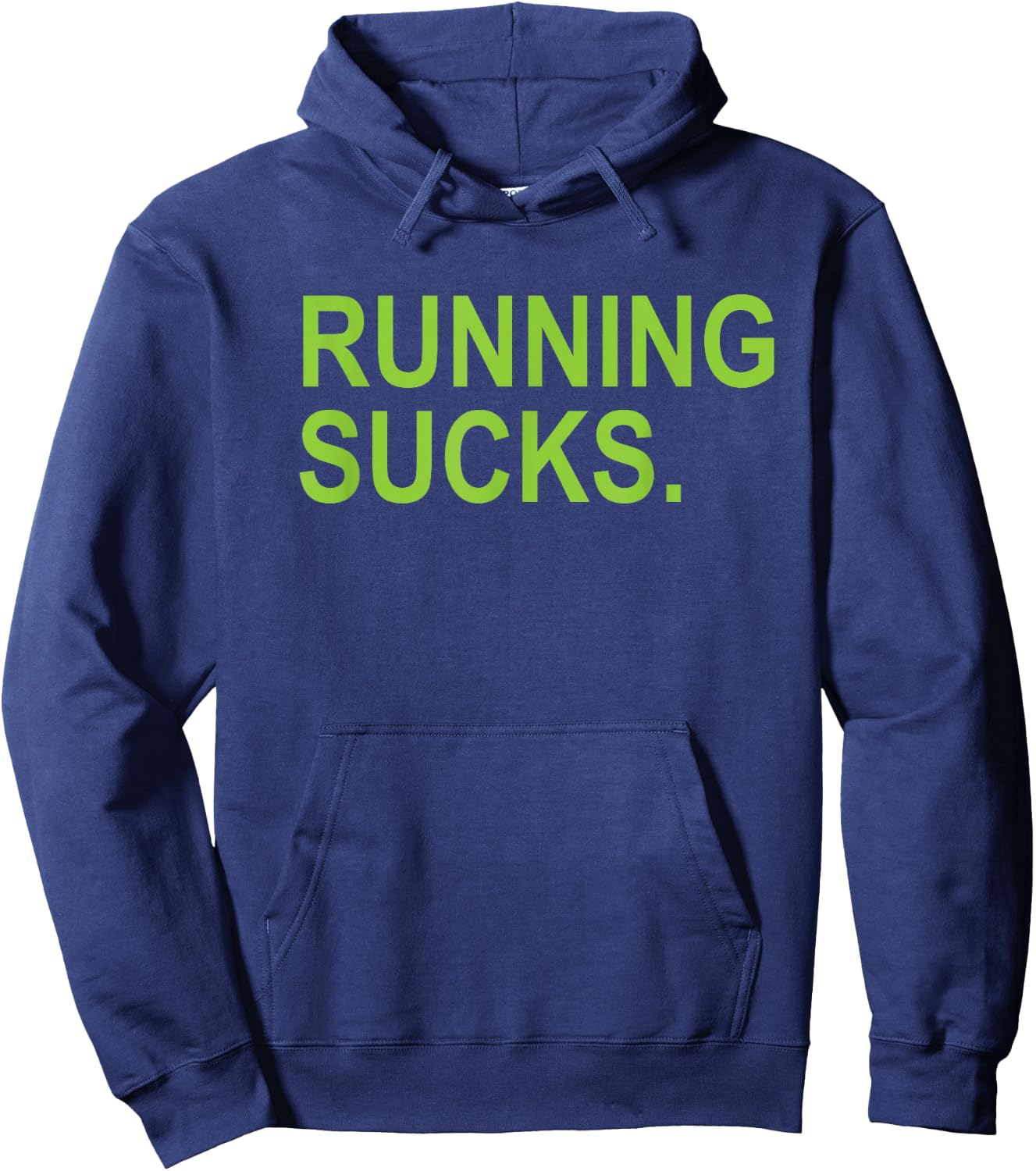 Running Sucks Hoodie - Hoodie | Navy