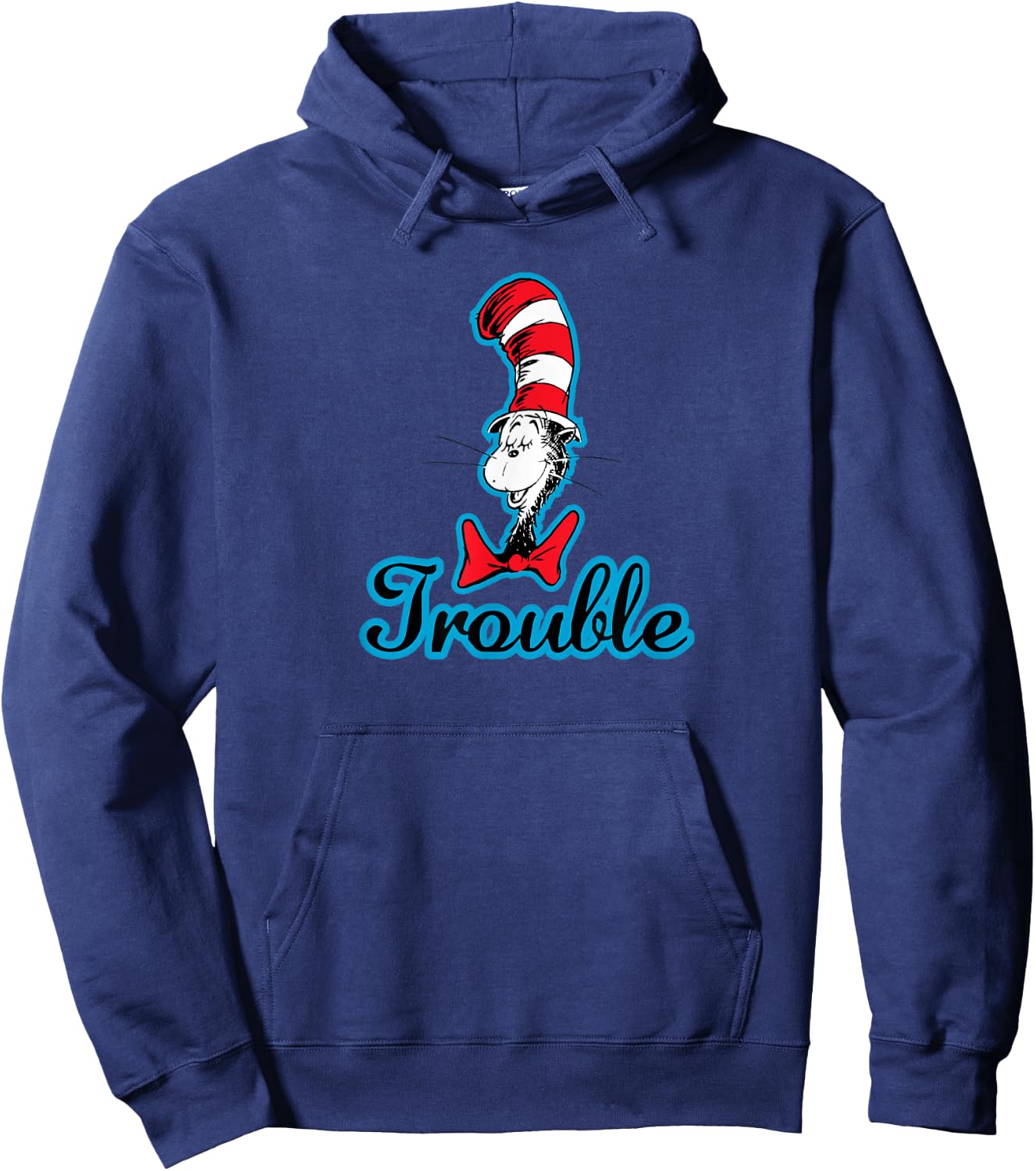 Dr. Seuss The Cat in the Hat Trouble Hoodie - Hoodie | Navy