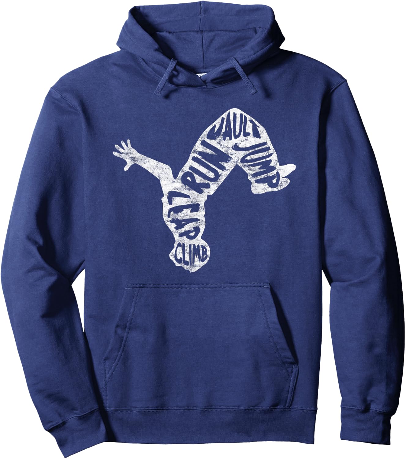 Parkour Free Running Backflip Hoodie - Hoodie | Navy