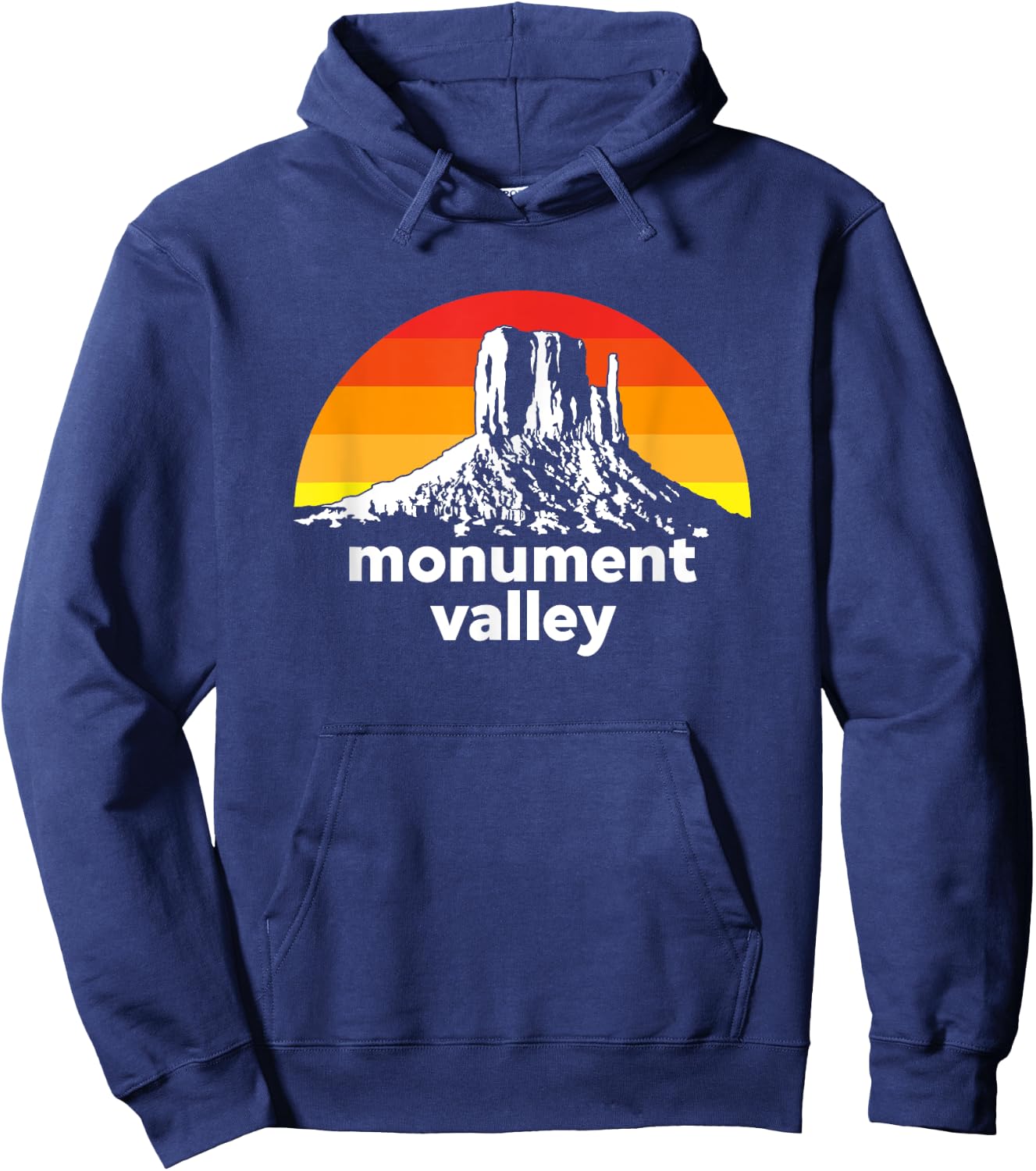 Unku Monument Valley Hoodie - Hoodie | Navy