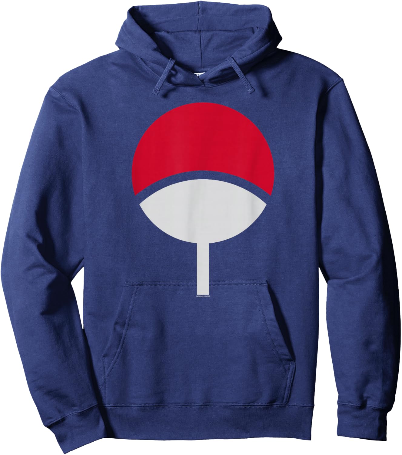 Naruto Shippuden Sasuke Uchiha Clan Icon Anime Hoodie - Hoodie | Navy