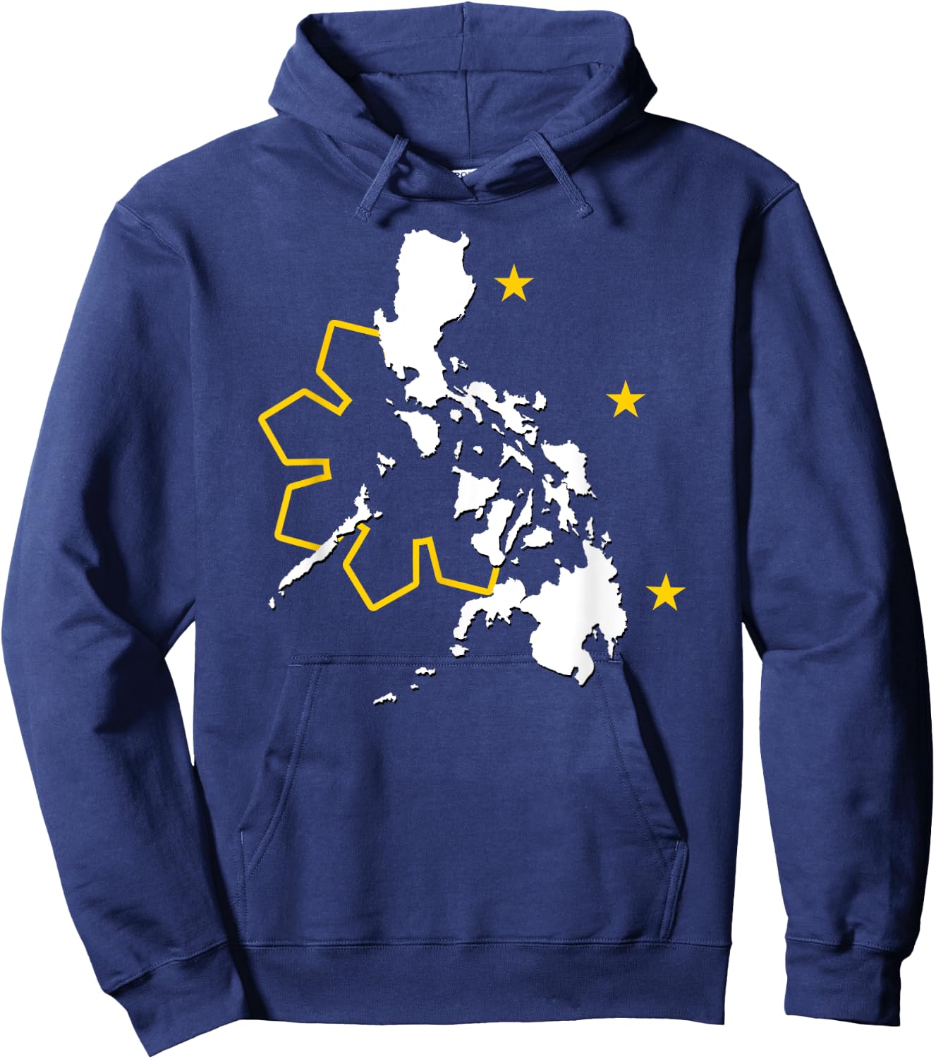 Philippines Map , Women & Kids Hoodie - Hoodie | Navy