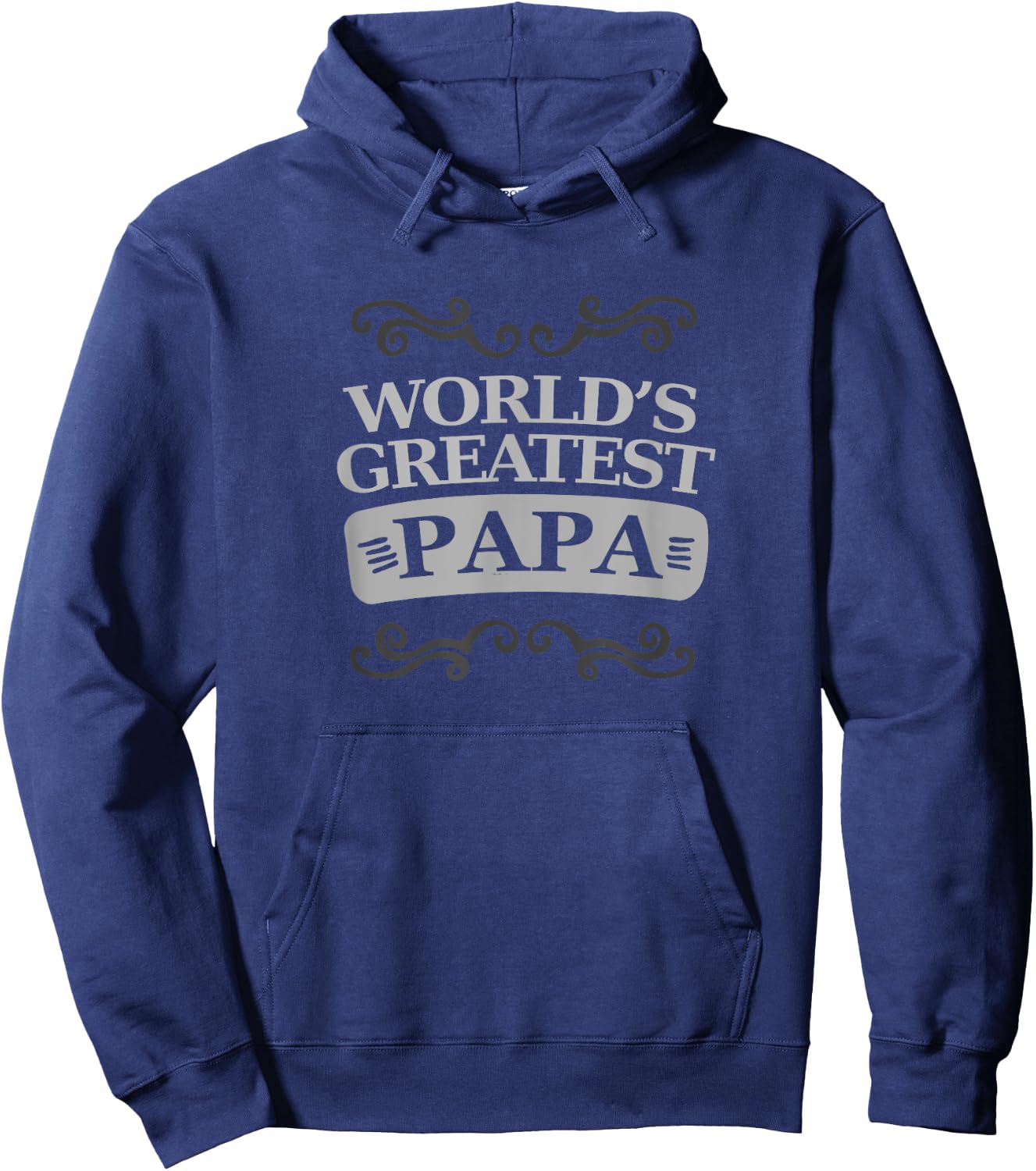World's Greatest Papa Shirt Hoodie - Hoodie | Navy
