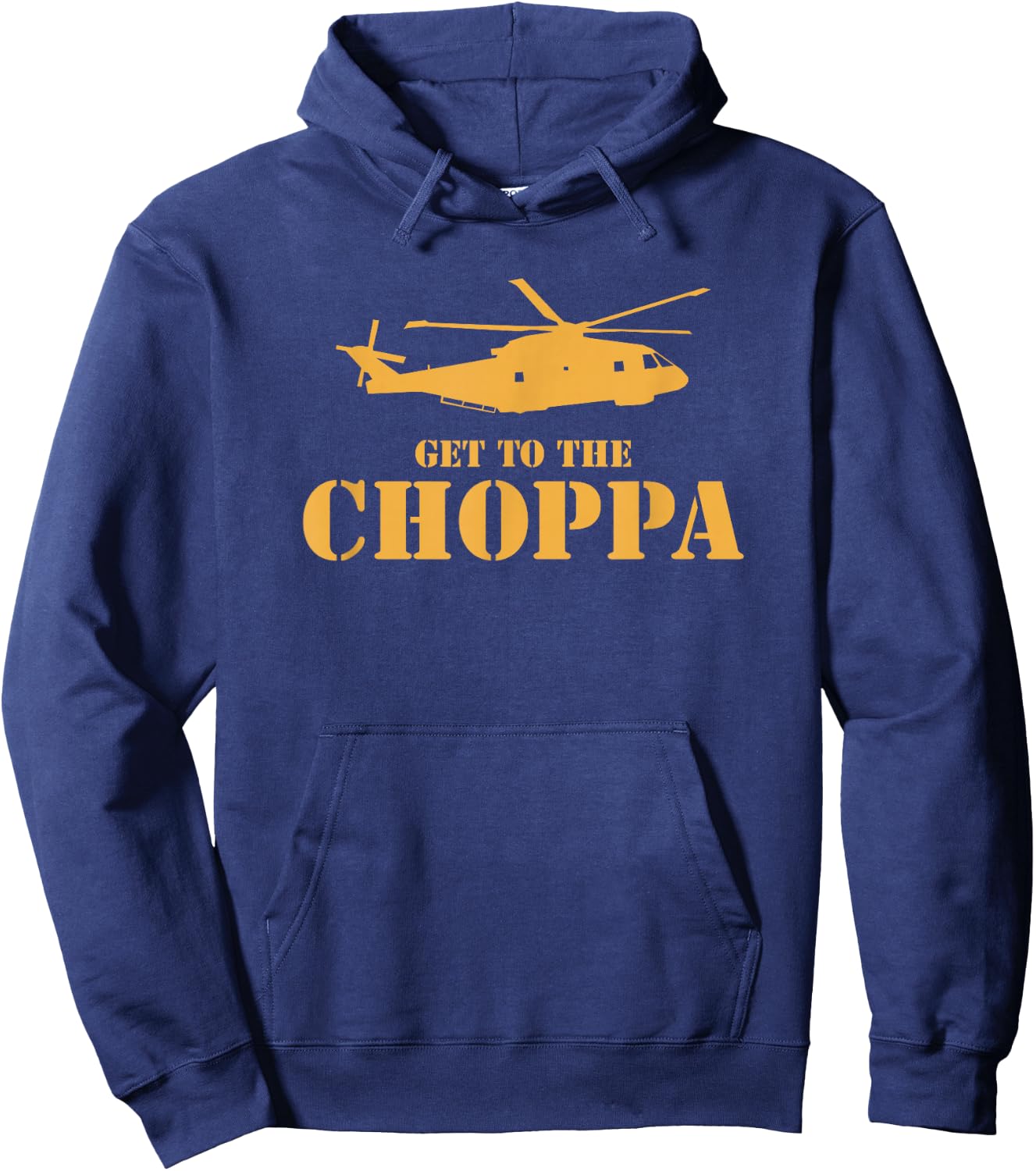 Get To The Choppa Hoodie - Hoodie | Navy