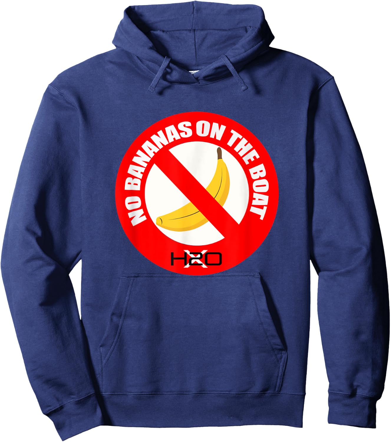 No Bananas On The Boat Hoodie - Hoodie | Navy