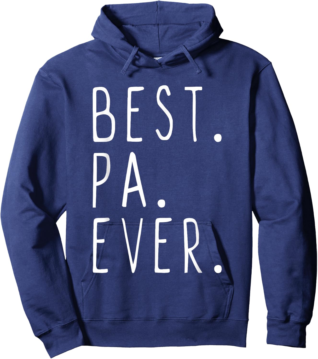 Cool Family Funny Best Pa Ever Hoodie - Hoodie | Navy