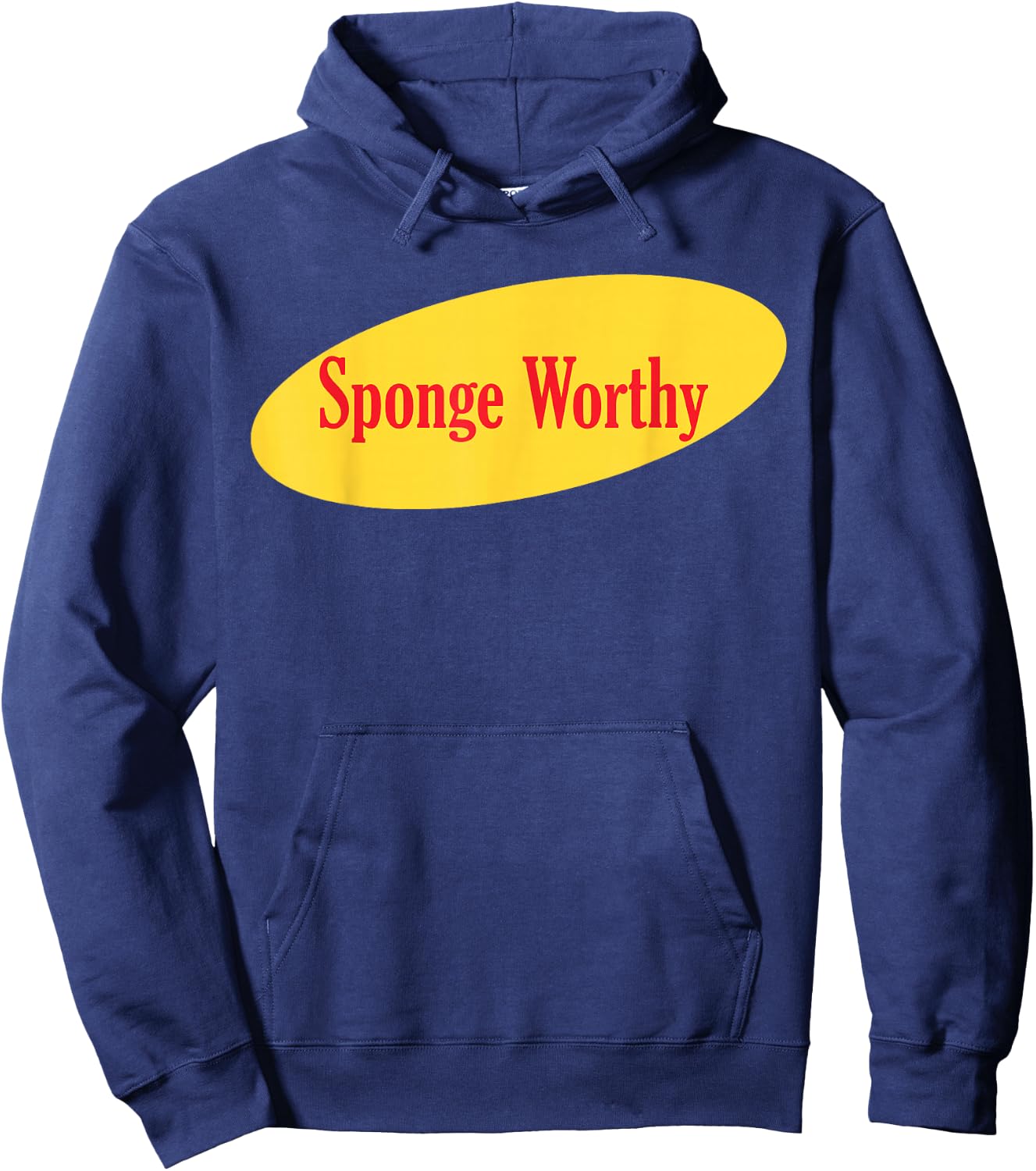 Sponge Worthy Hoodie - Hoodie | Navy