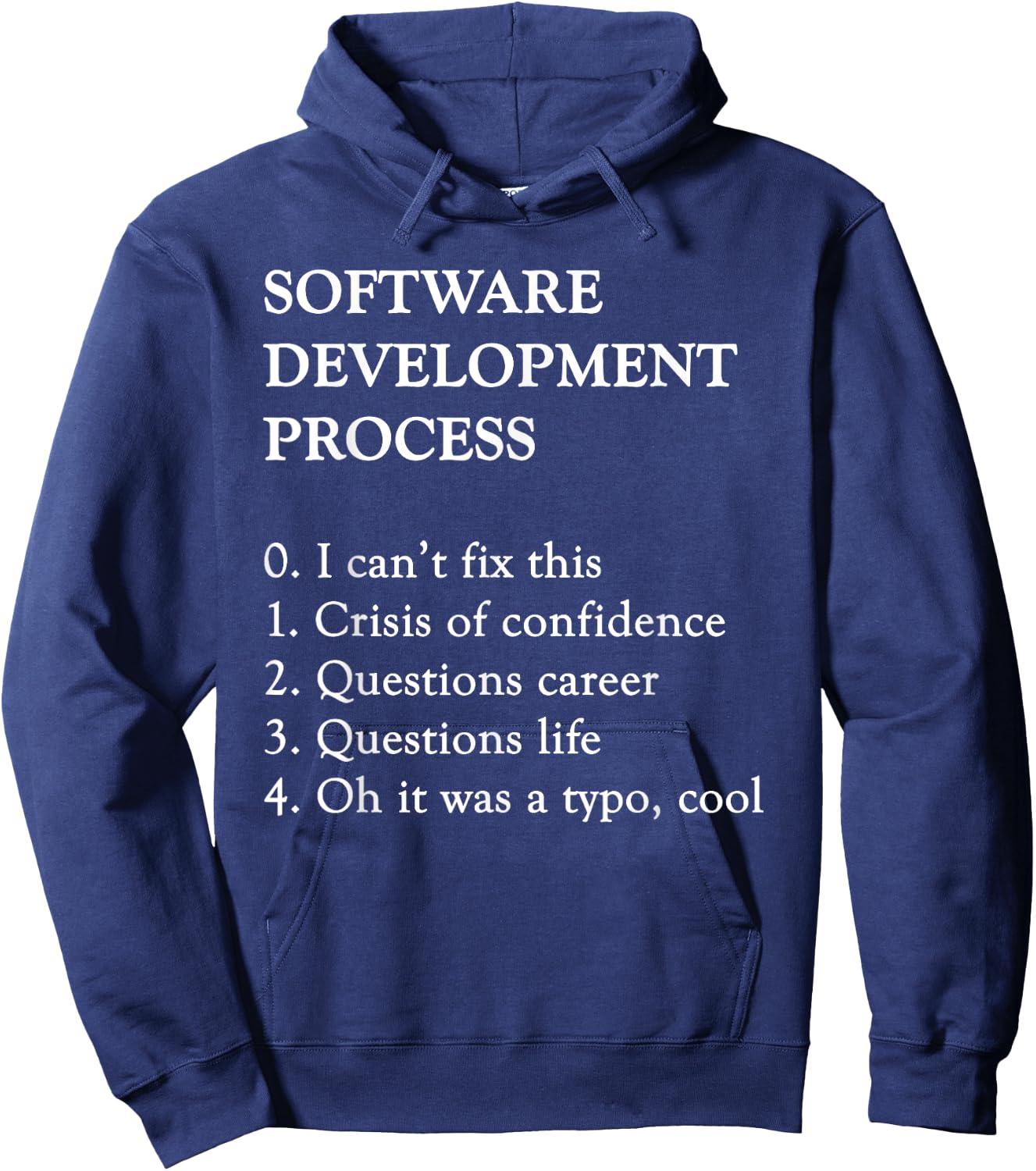 Software Development | Funny Coding Programming Hoodie - Hoodie | Navy