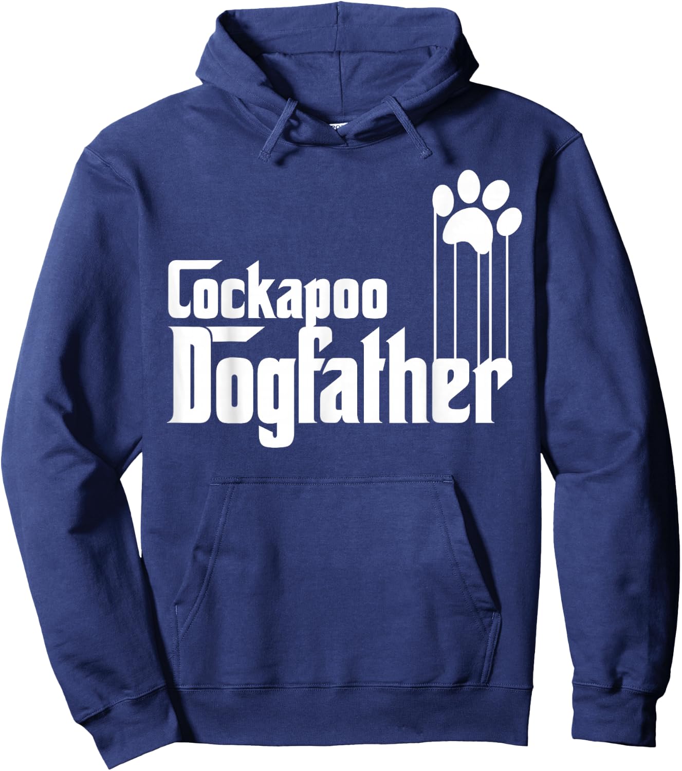 Cockapoo Dog Dad Hoodie - Hoodie | Navy