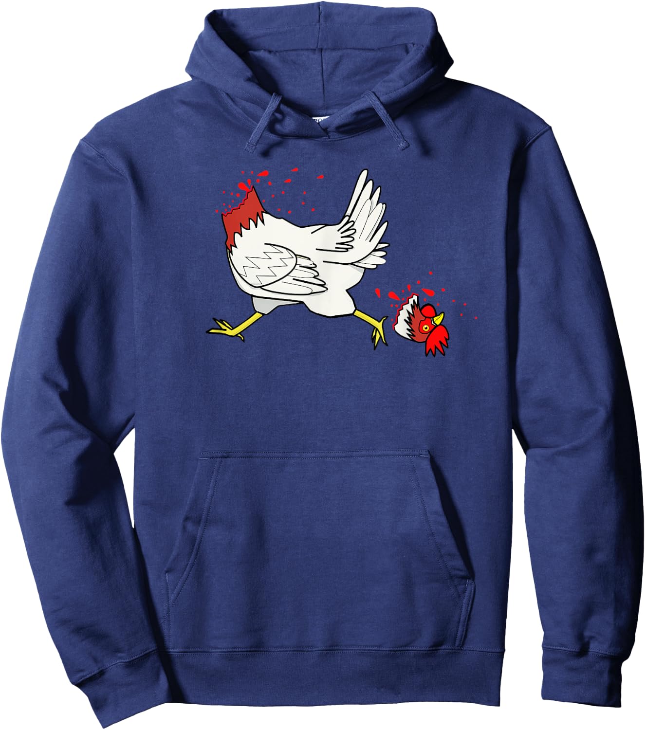 Chicken With Their Head Cut Off | How I Feel Hoodie - Hoodie | Navy