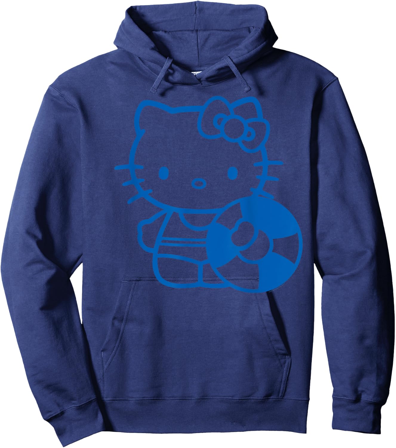 Hello Kitty Blue Summer Swim Hoodie - Hoodie | Navy