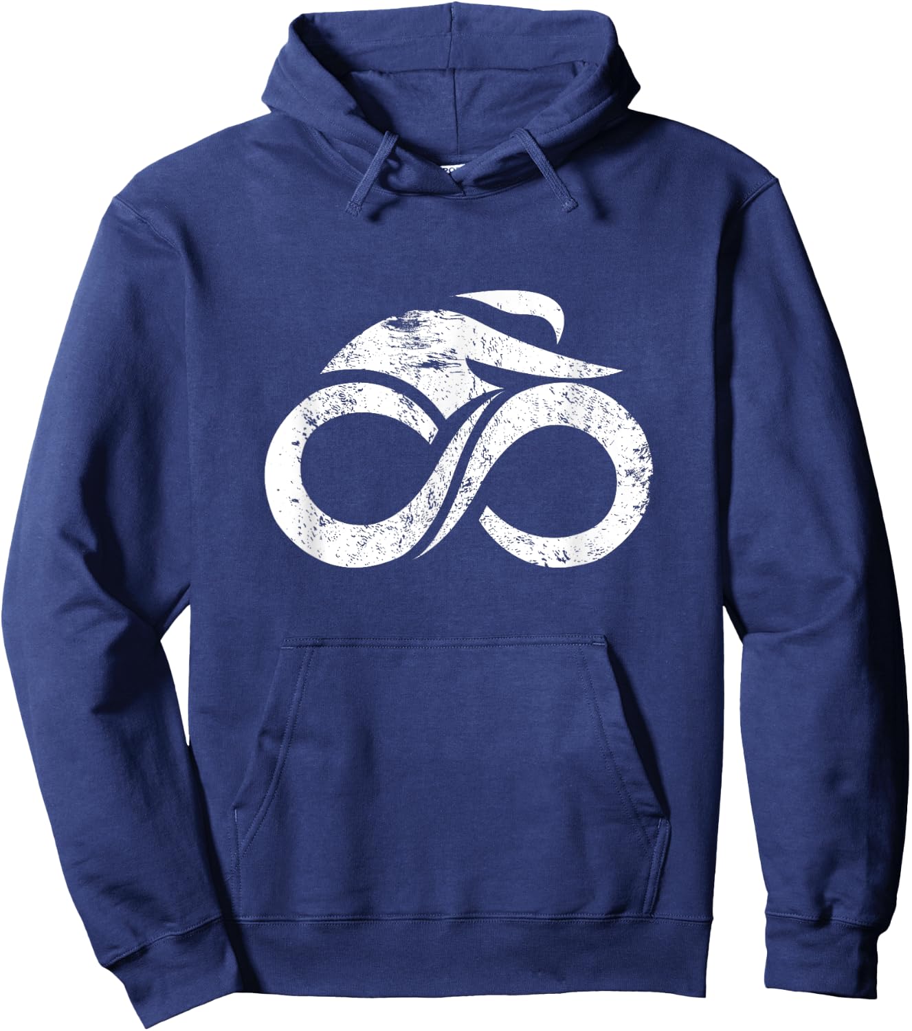 Road Bike Shirt Infinity Racing Bicycle Gift Hoodie - Hoodie | Navy