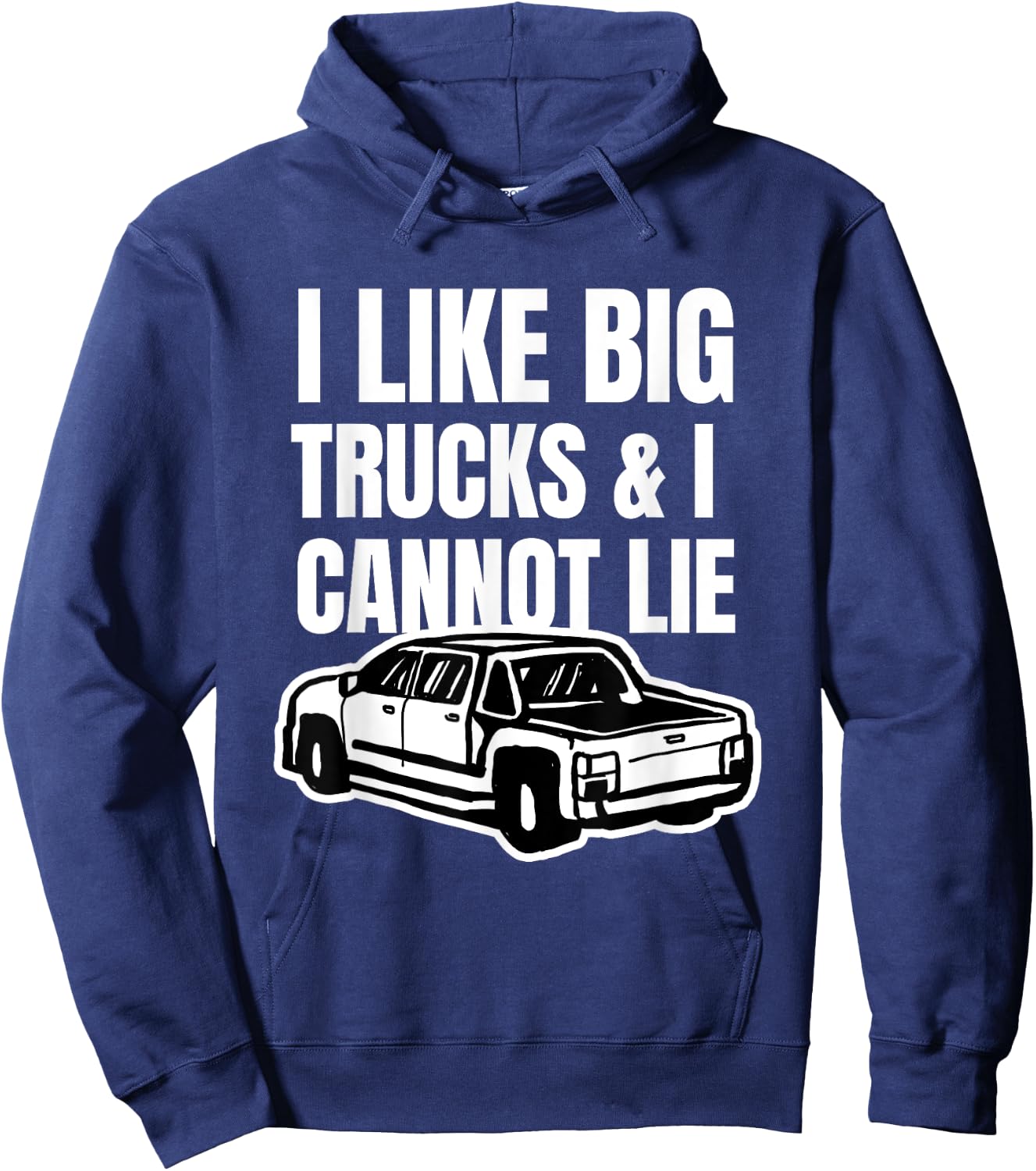 Pickup Truck Hoodie - Hoodie | Navy