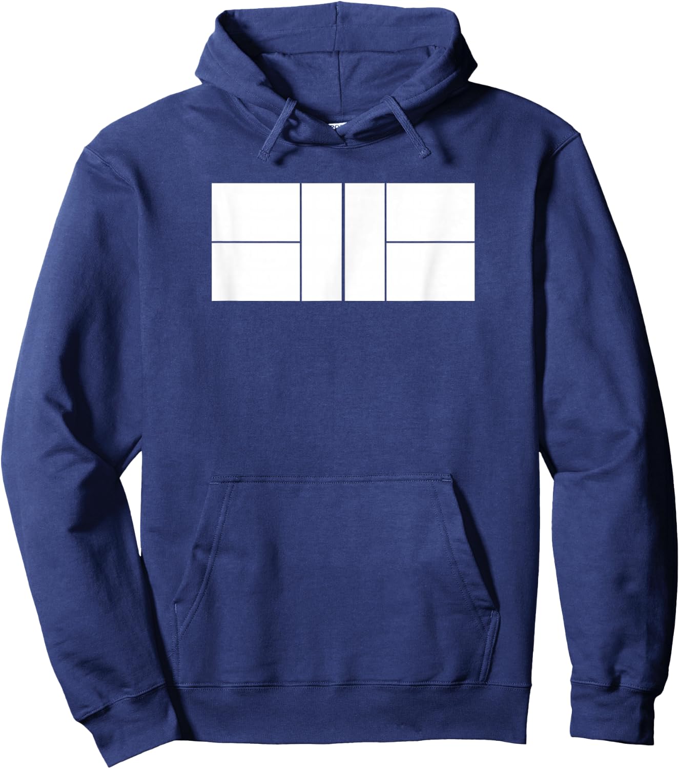 Pickleball Court Player Pickleball Team Hoodie - Hoodie | Navy