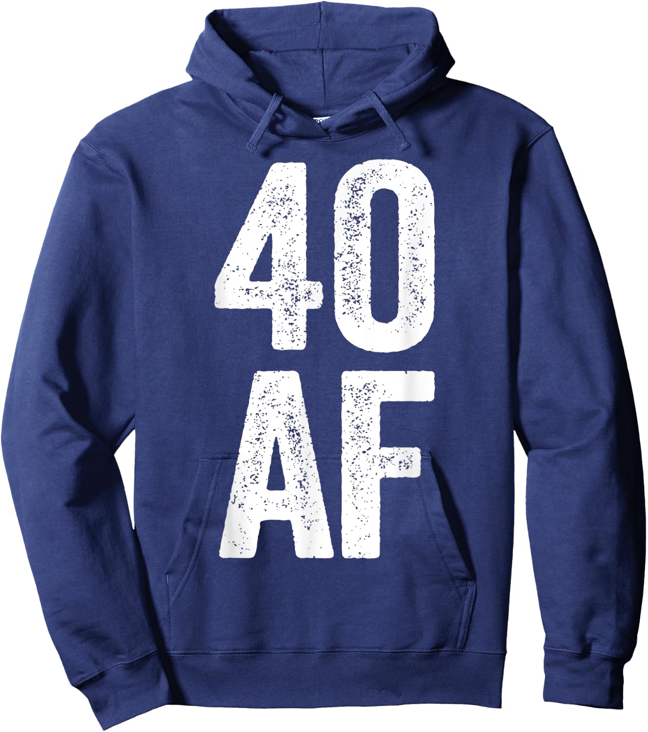 40 AF Shirt Men Women 40th Birthday Hoodie - Hoodie | Navy