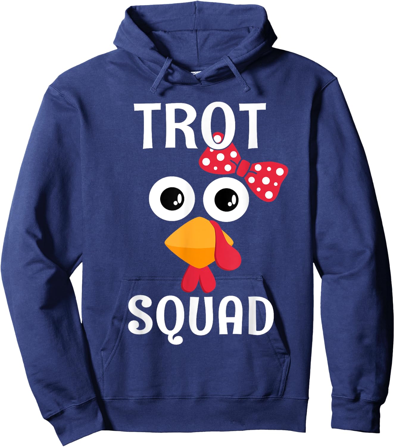 Turkey Trot Shirt Cute Running Gift Hoodie - Hoodie | Navy
