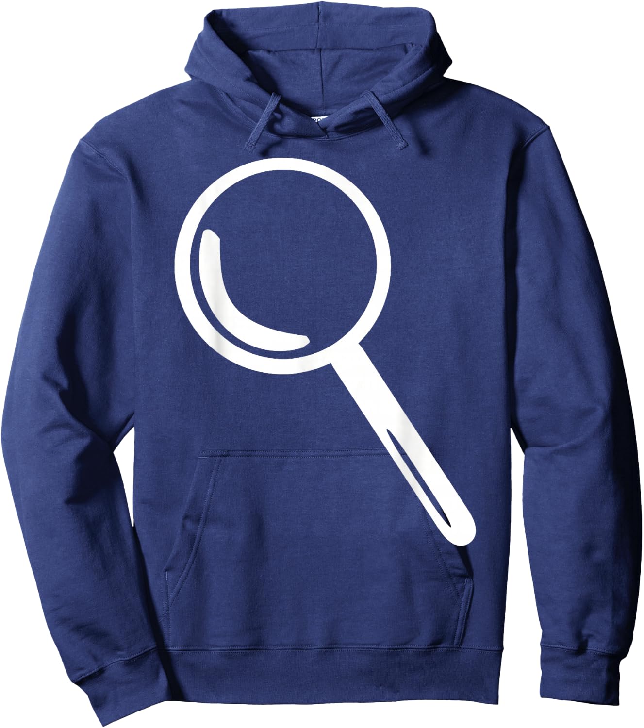 Magnifying glass Hoodie - Hoodie | Navy