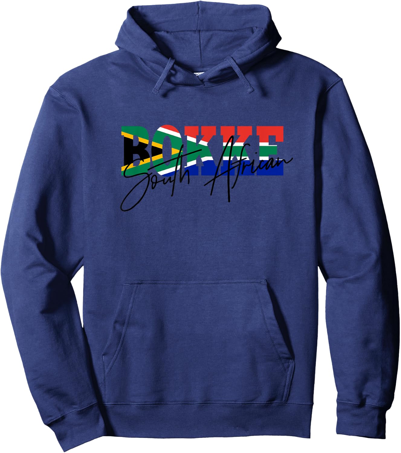 Bokke South African Pride Flag Hoodie - Hoodie | Navy
