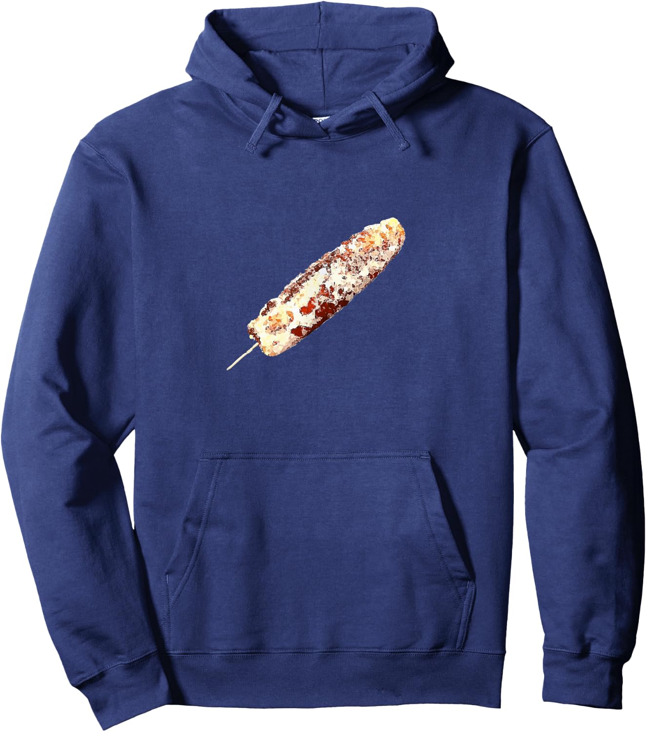 Elote Corn on the Cob Stick Mexican Corn Hoodie - Hoodie | Navy