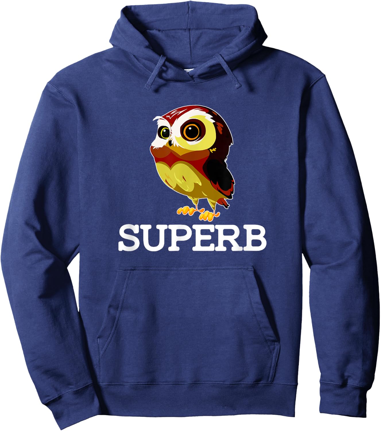 The Cute Superb Owl Shirt - Owl Bird Shirt Hoodie - Hoodie | Navy