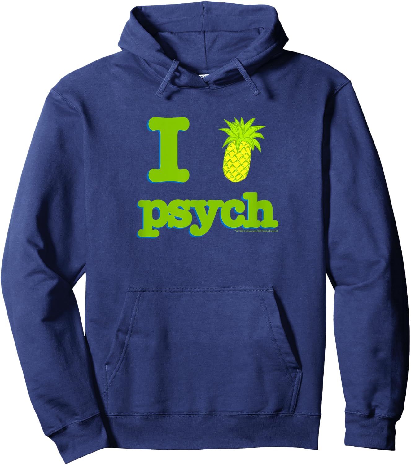 Psych I Love Psych Hoodie - Hoodie | Navy