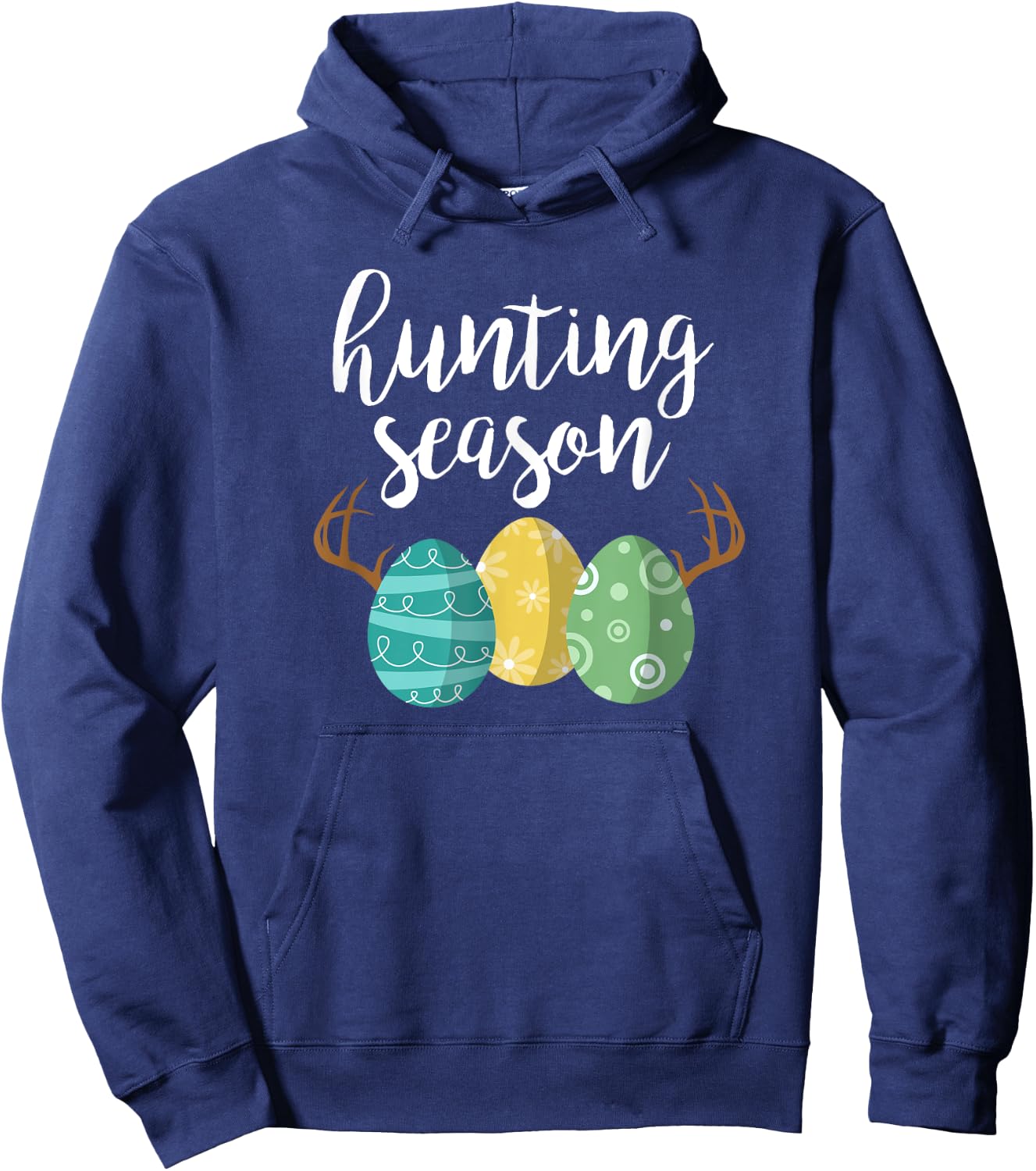 Hunting Season - Cute Bunny Funny Easter Shirt Hoodie - Hoodie | Navy