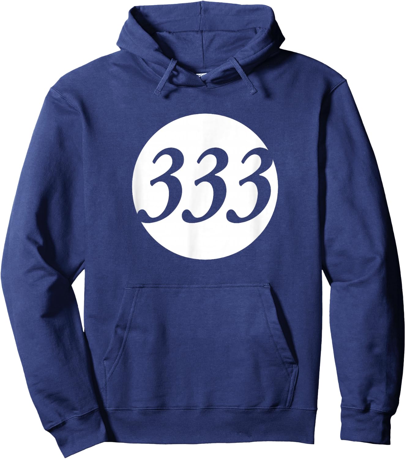 Number 333 Hoodie - Hoodie | Navy
