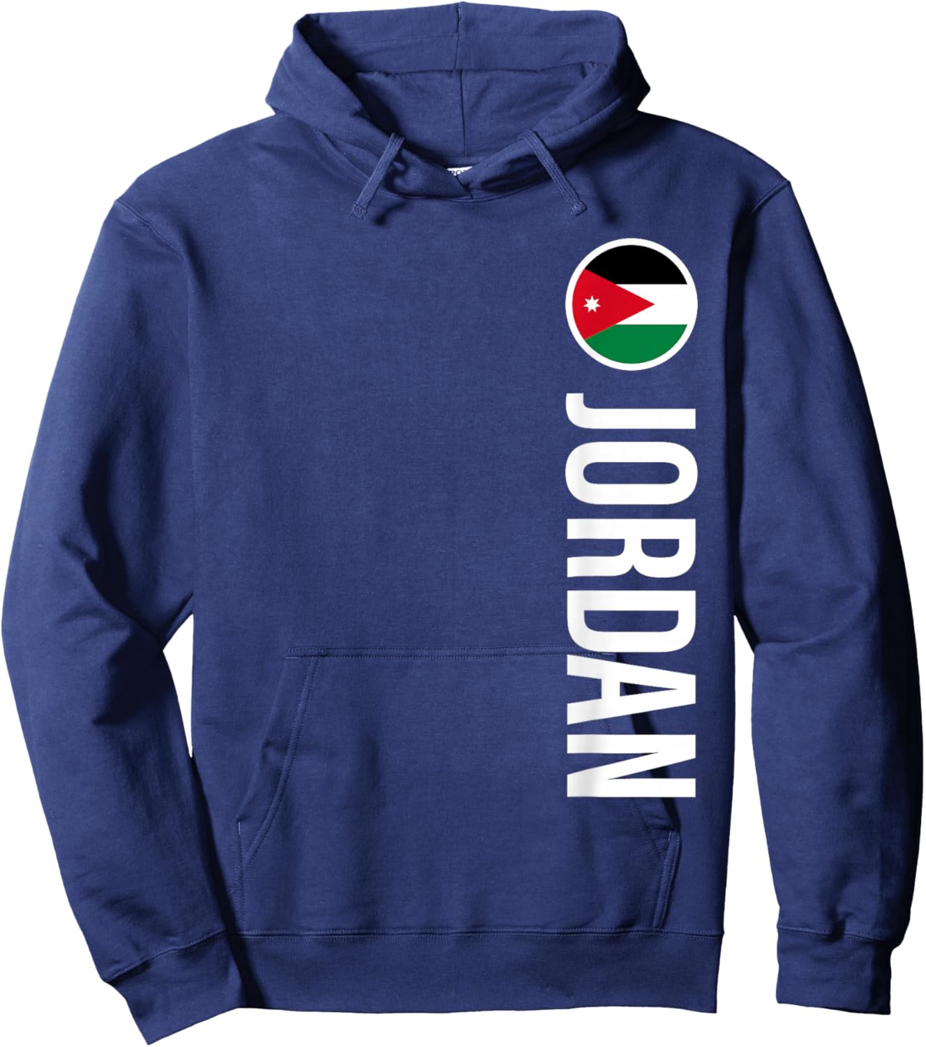 Jordan Flag Vertical Hoodie - Hoodie | Navy