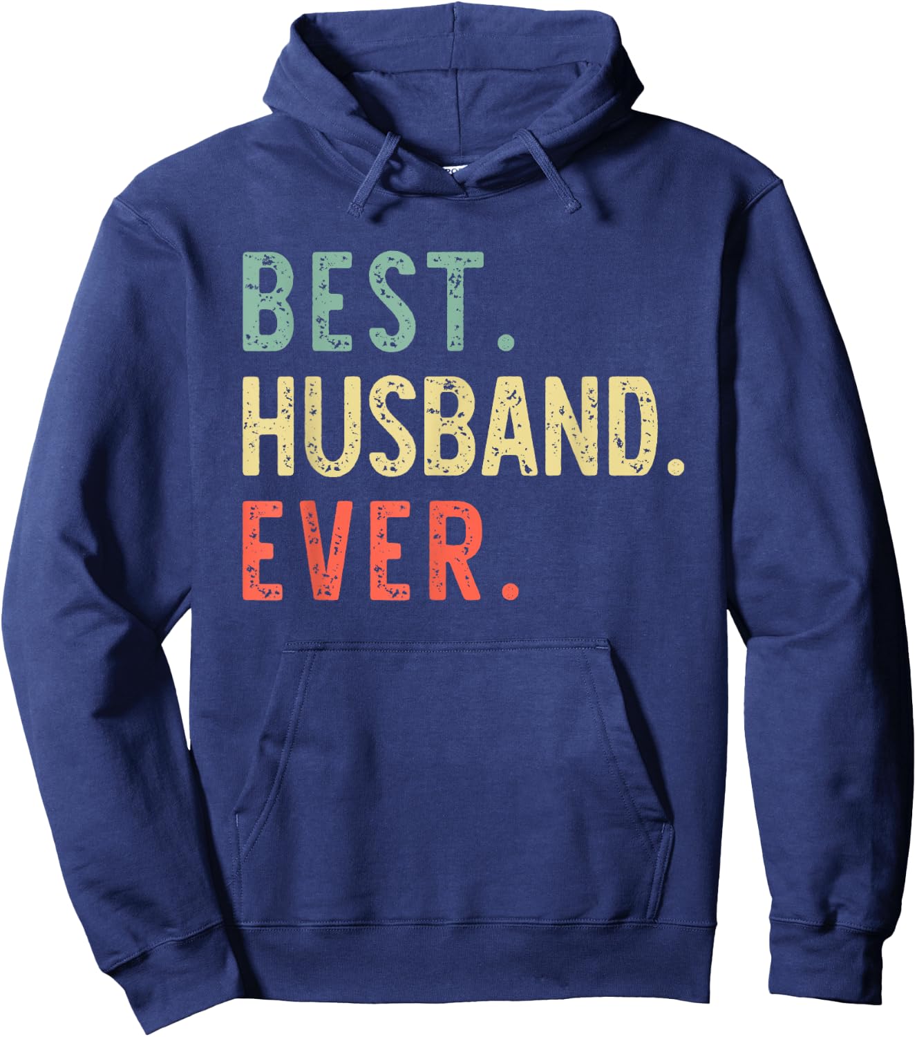 Best Husband Ever Retro Vintage Hoodie - Hoodie | Navy
